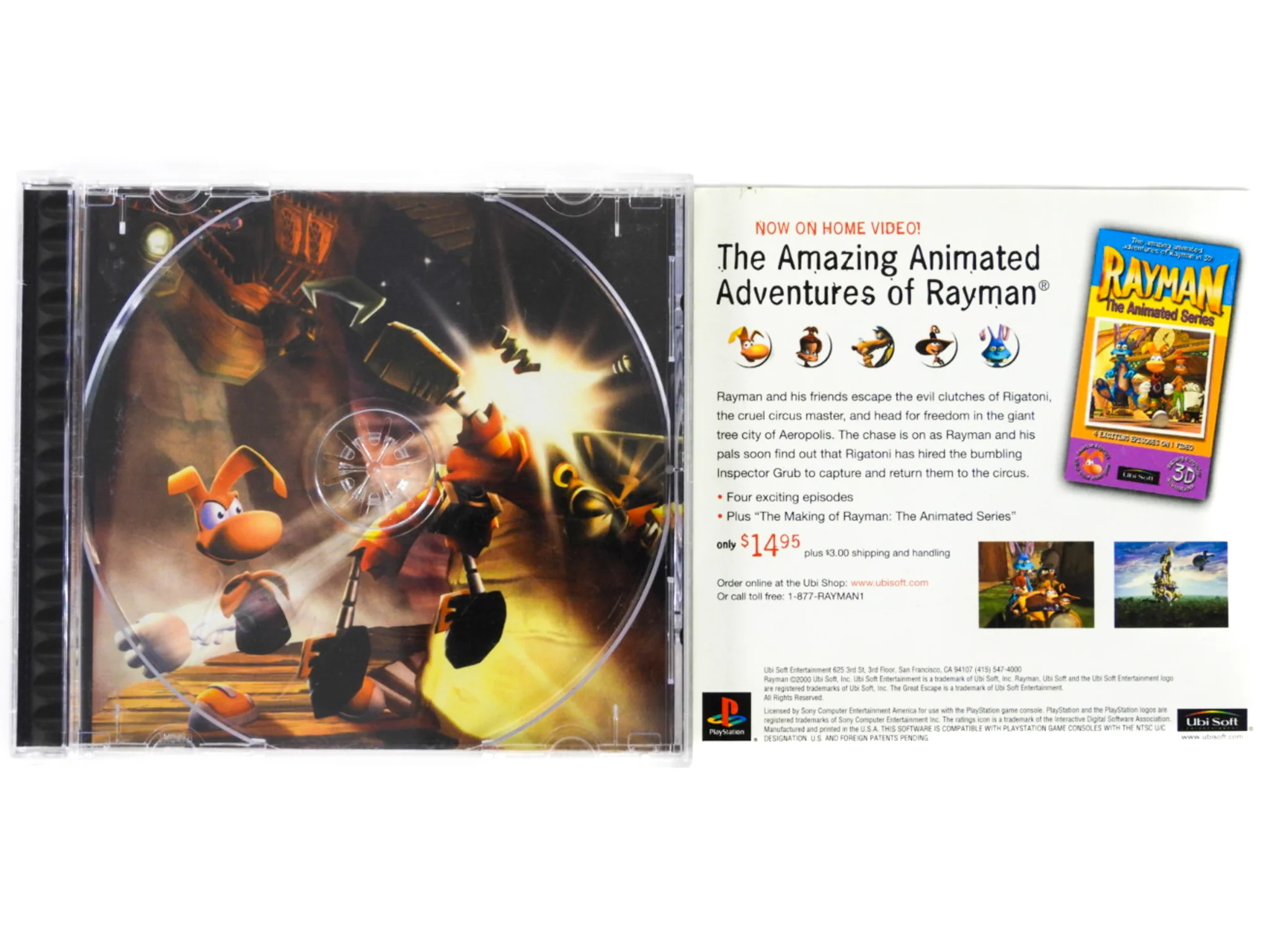 Rayman 2: The Great Escape (PlayStation / PS1) - Image 3