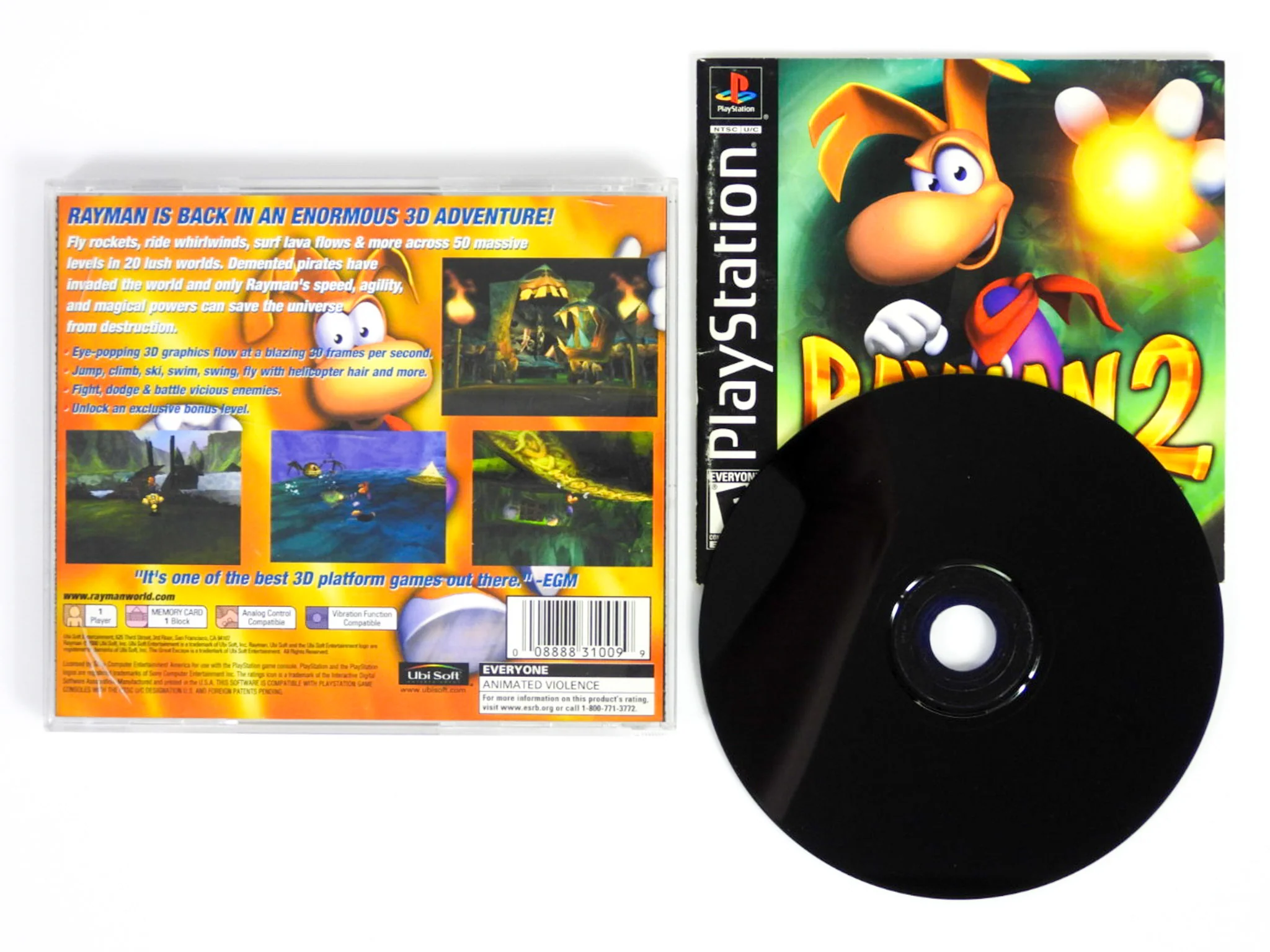 Rayman 2: The Great Escape (PlayStation / PS1) - Image 4
