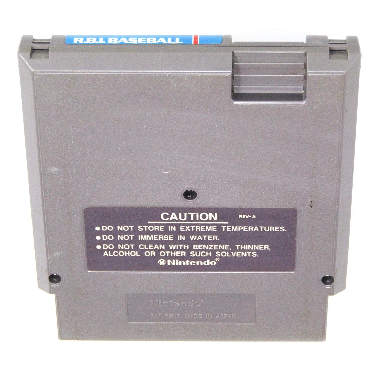 RBI Baseball [Gray Cart] (Nintendo / NES) - Image 2