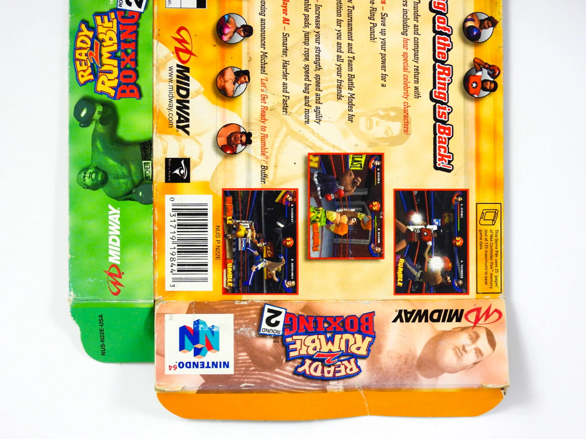 Ready 2 Rumble Boxing Round 2 [Box] (Nintendo 64 / N64) - Image 6