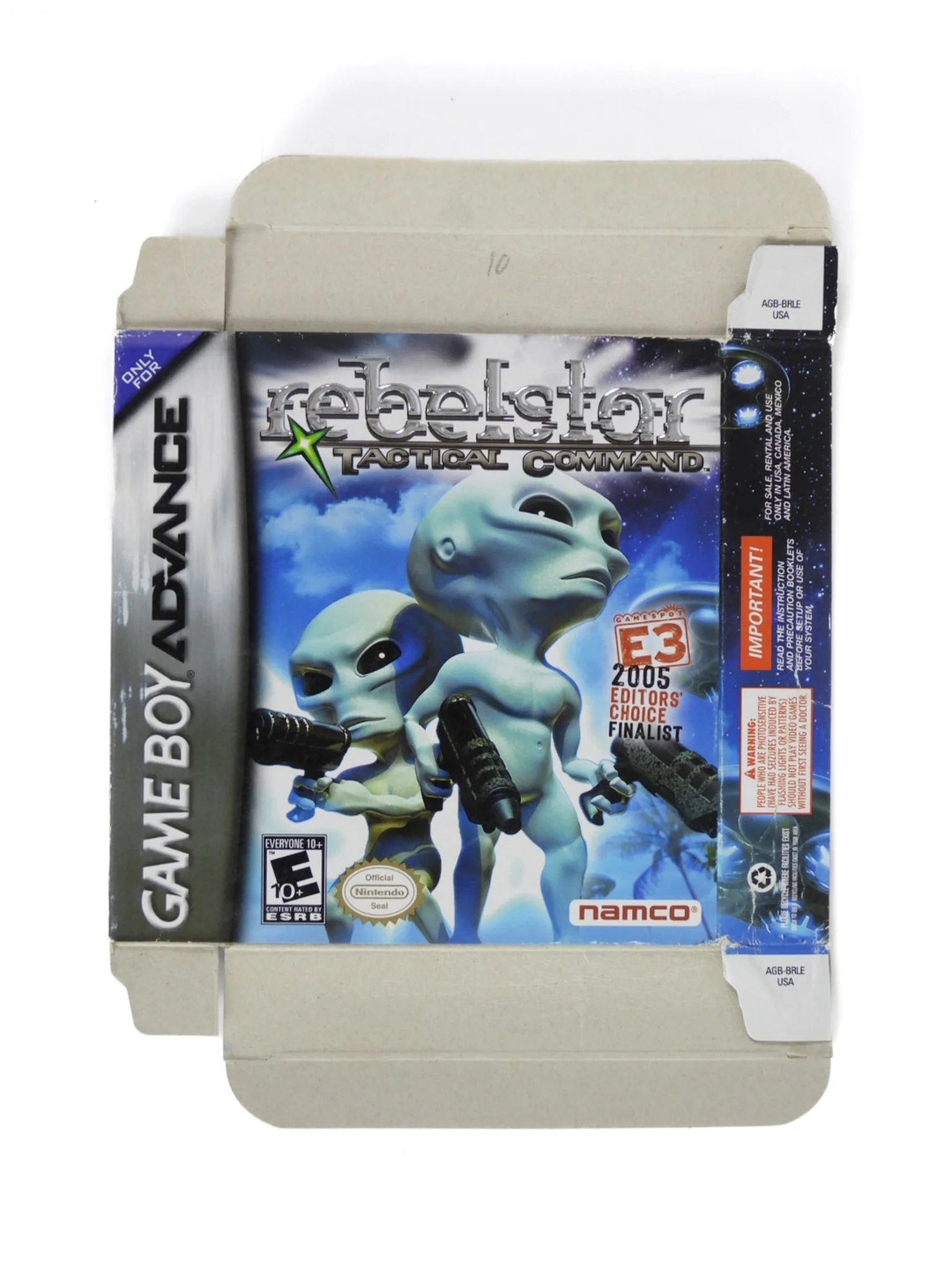 Rebelstar Tactical Command [Box] (Nintendo Game Boy Advance / GBA) - Image 3