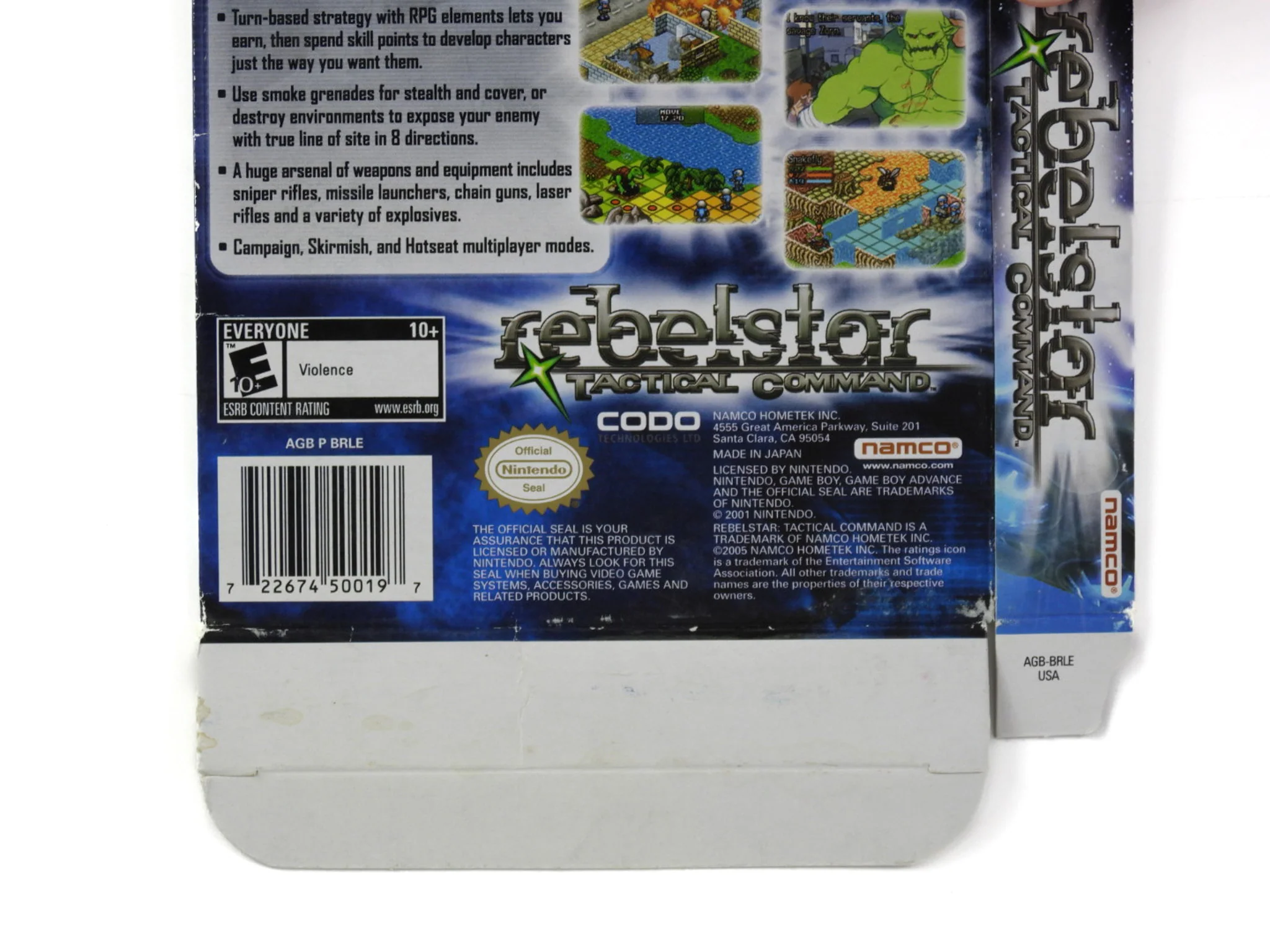 Rebelstar Tactical Command [Box] (Nintendo Game Boy Advance / GBA) - Image 5