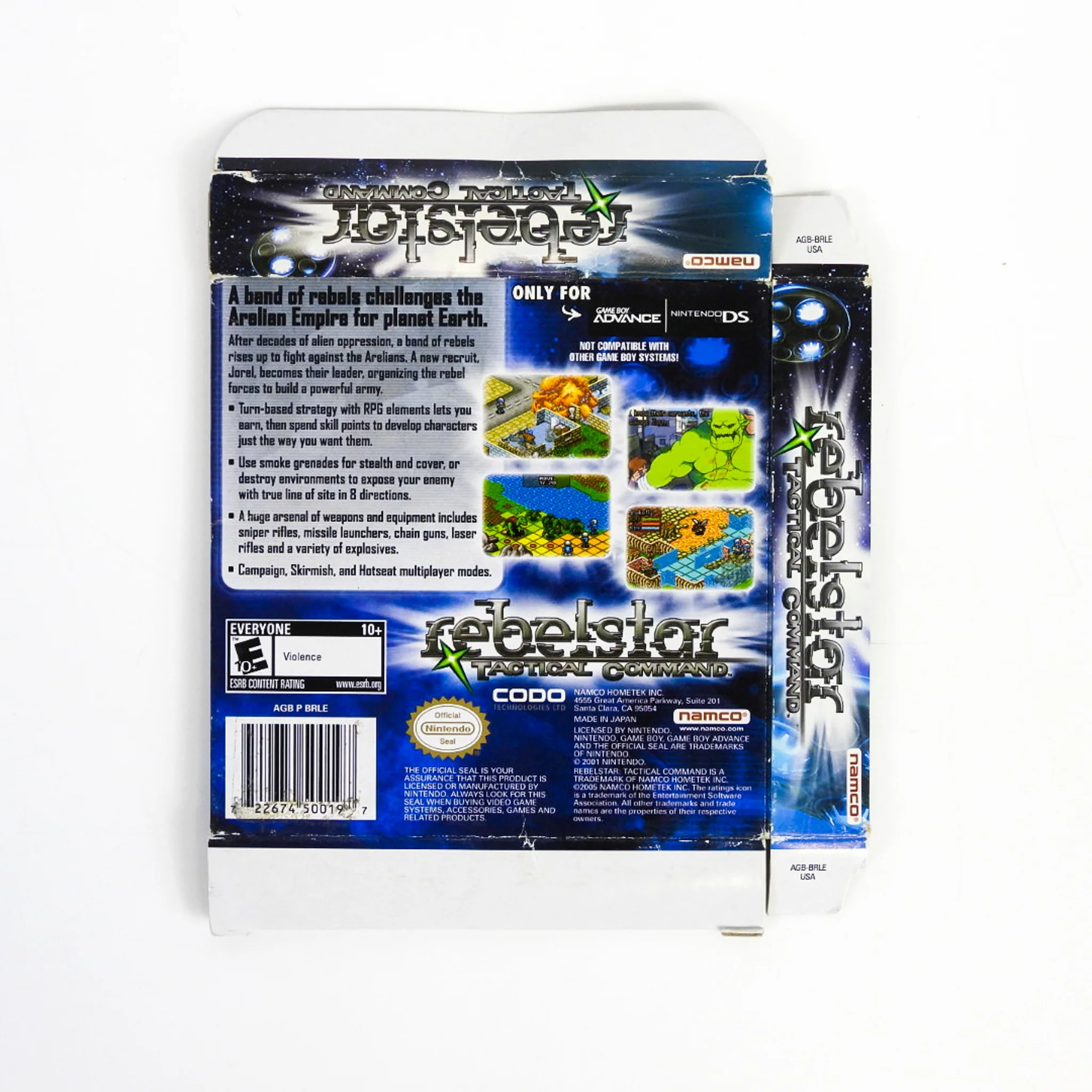 Rebelstar Tactical Command [Box] (Nintendo Game Boy Advance / GBA) - Image 7