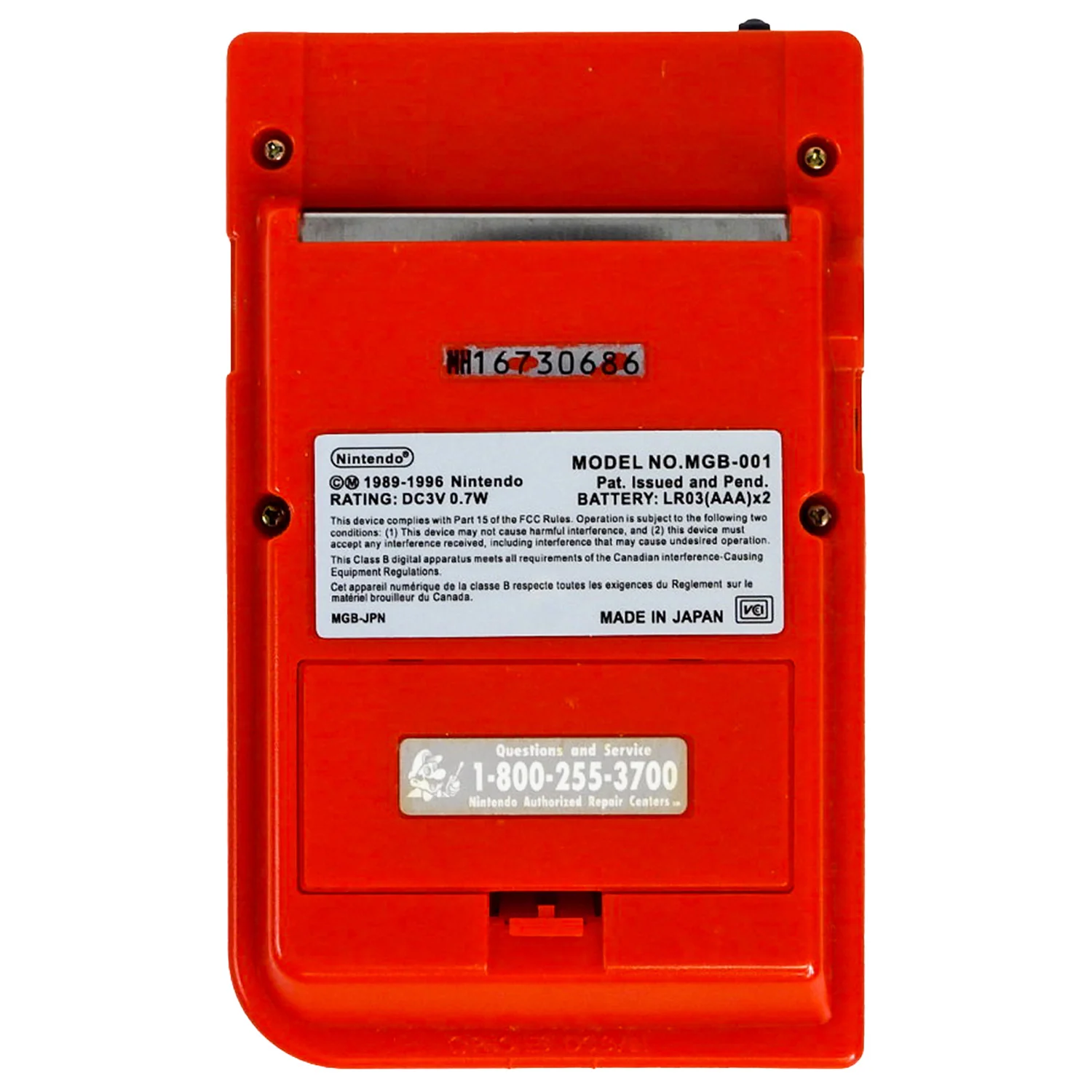 Nintendo Game Boy Pocket System Red - Image 10