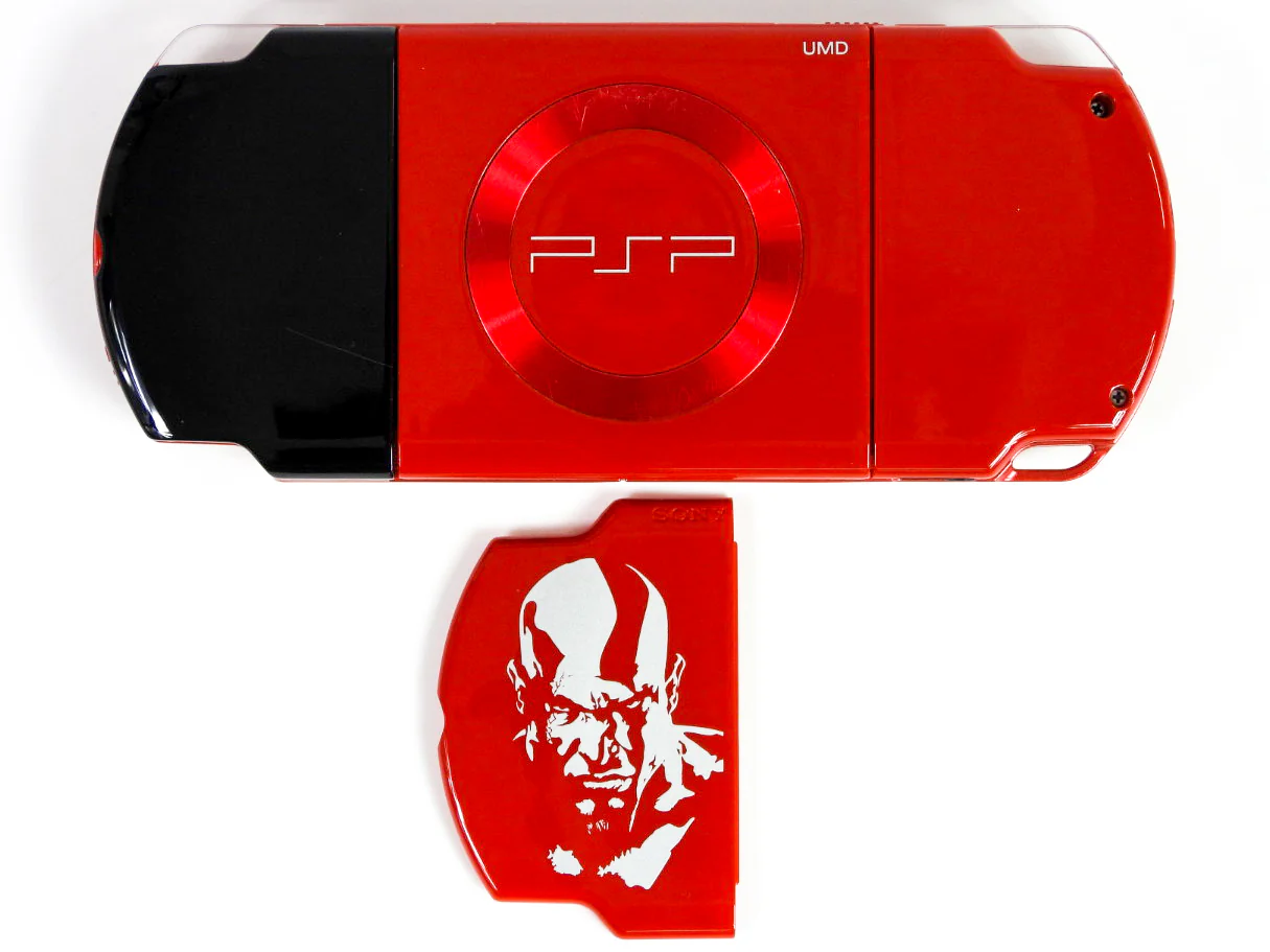 PlayStation Portable System [PSP-2000] [God Of War Edition] Red (PSP) - Image 16