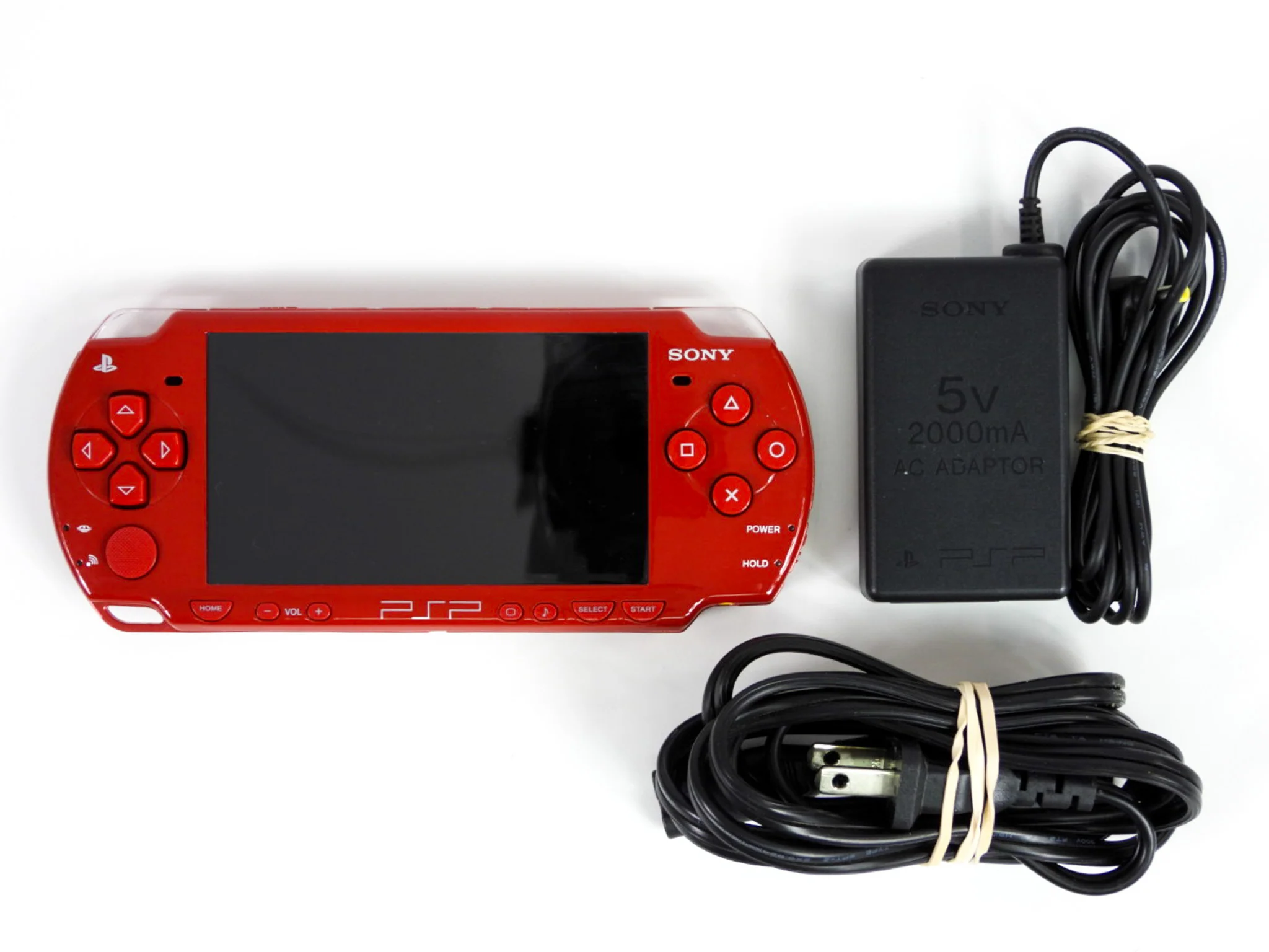PlayStation Portable System [PSP-2000] [God Of War Edition] Red (PSP) - Image 5