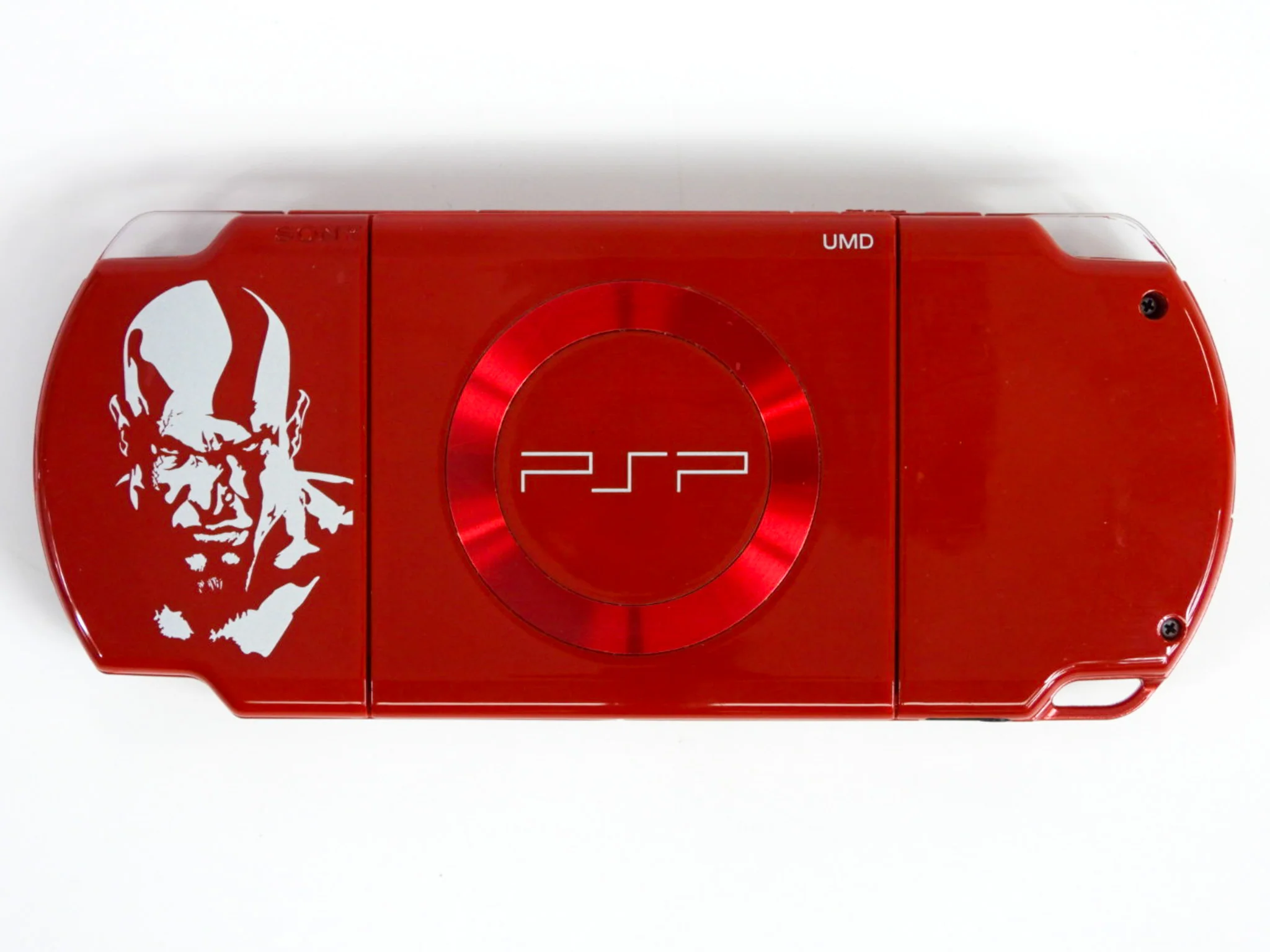 PlayStation Portable System [PSP-2000] [God Of War Edition] Red (PSP) - Image 7