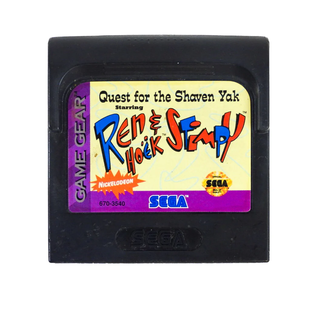 Ren And Stimpy Quest For The Shaven Yak (Sega Game Gear) - Image 2