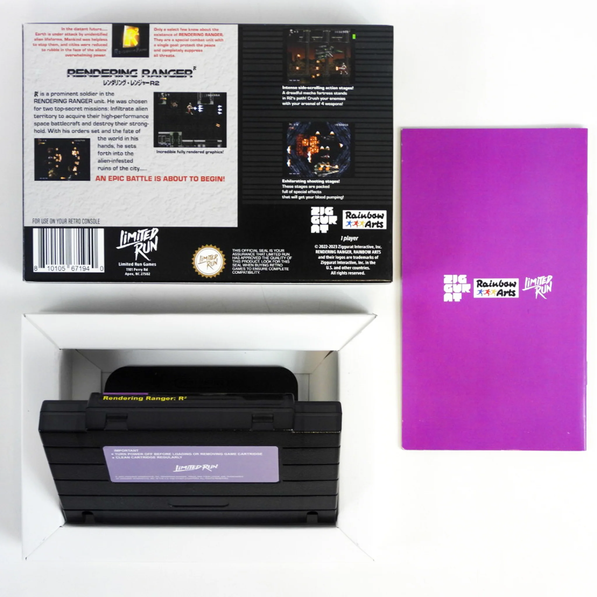 Rendering Ranger R² [Limited Run Games] (Super Nintendo / SNES) - Image 2