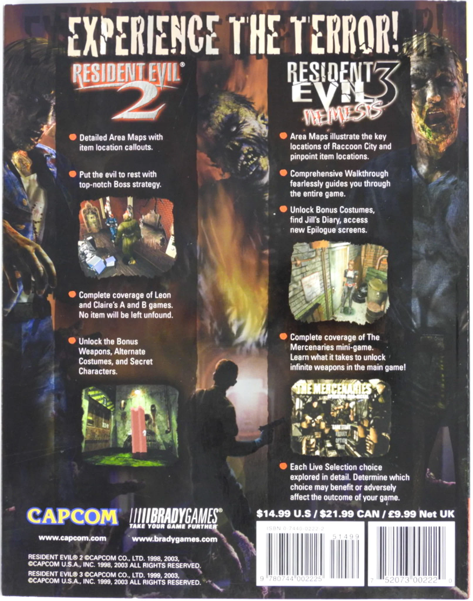 Resident Evil 2 & 3 [BradyGames] (Game Guide) - Image 2