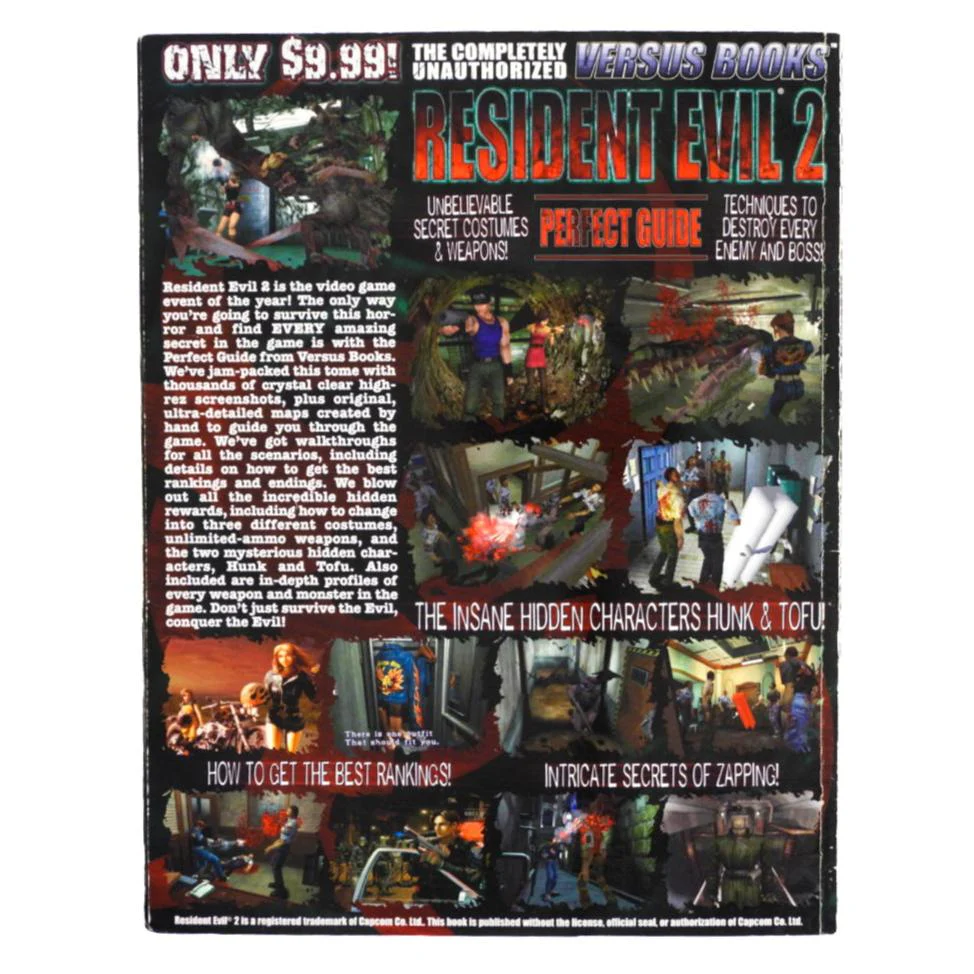 Resident Evil 2 Perfect Guide [Versus Books] (Game Guide) - Image 2