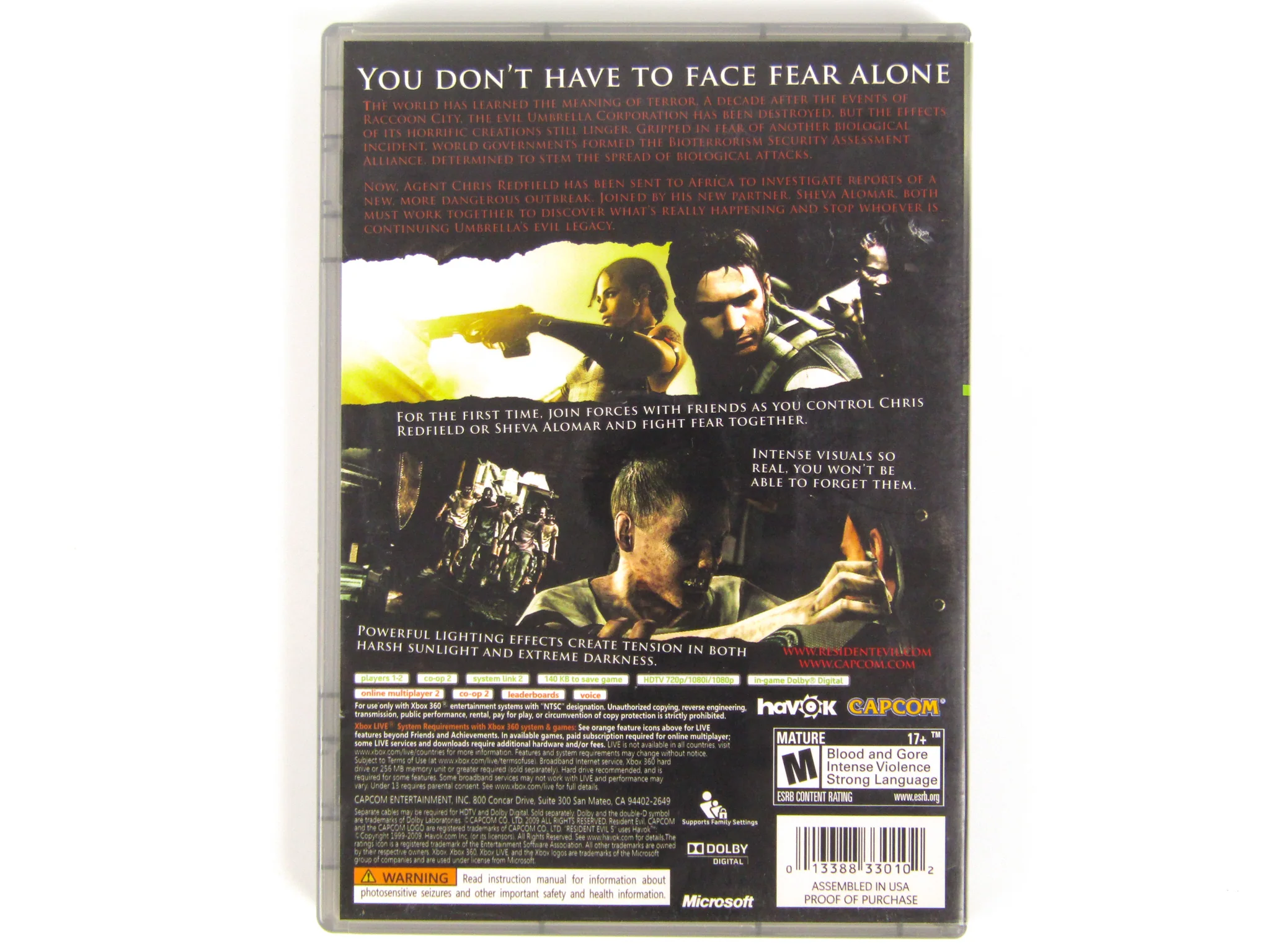 Resident Evil 5 [Platinum Hits] (Xbox 360) - Image 5