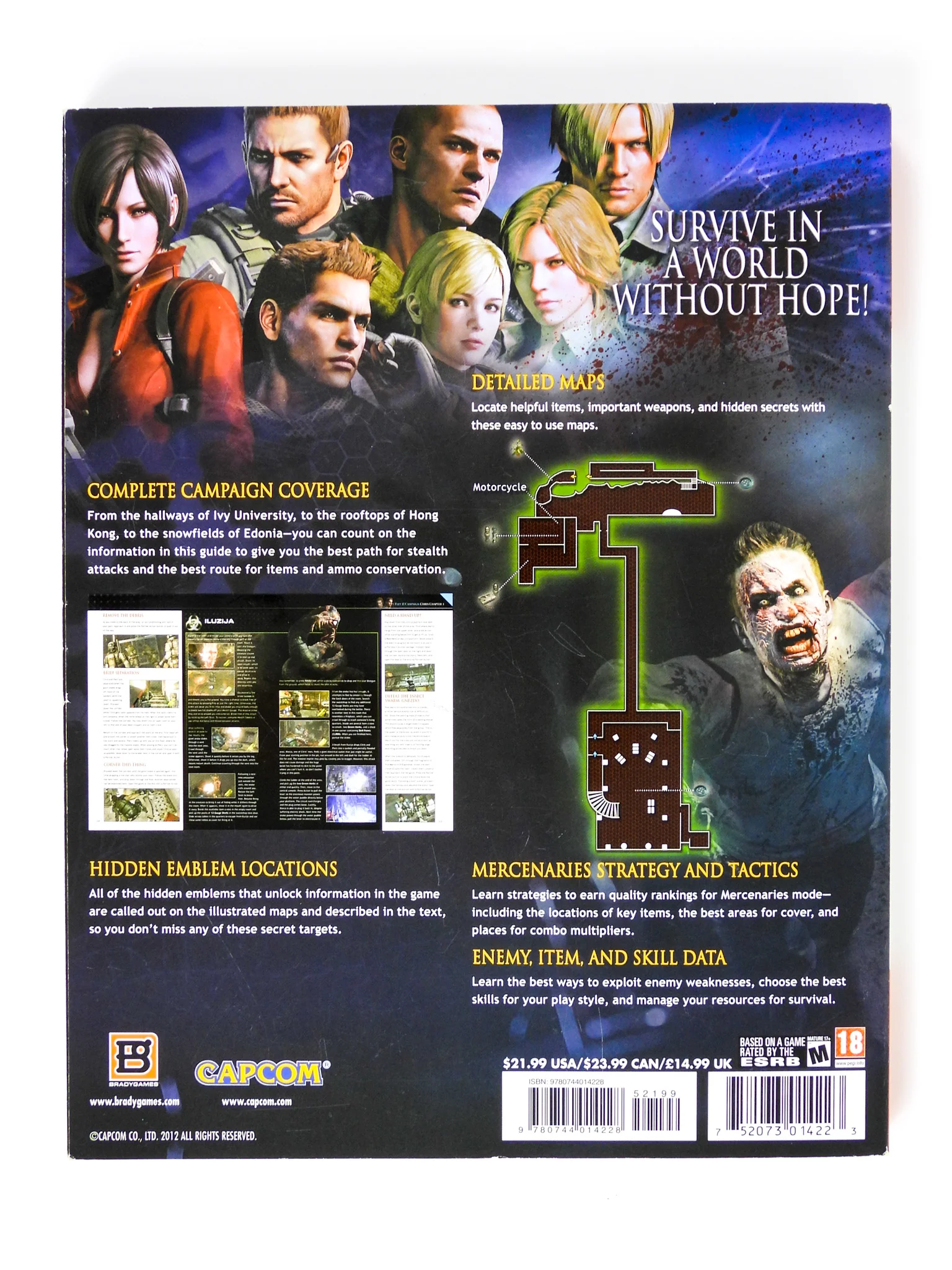 Resident Evil 6 [Signature Series] [Brady Games] (Game Guide) - Image 2