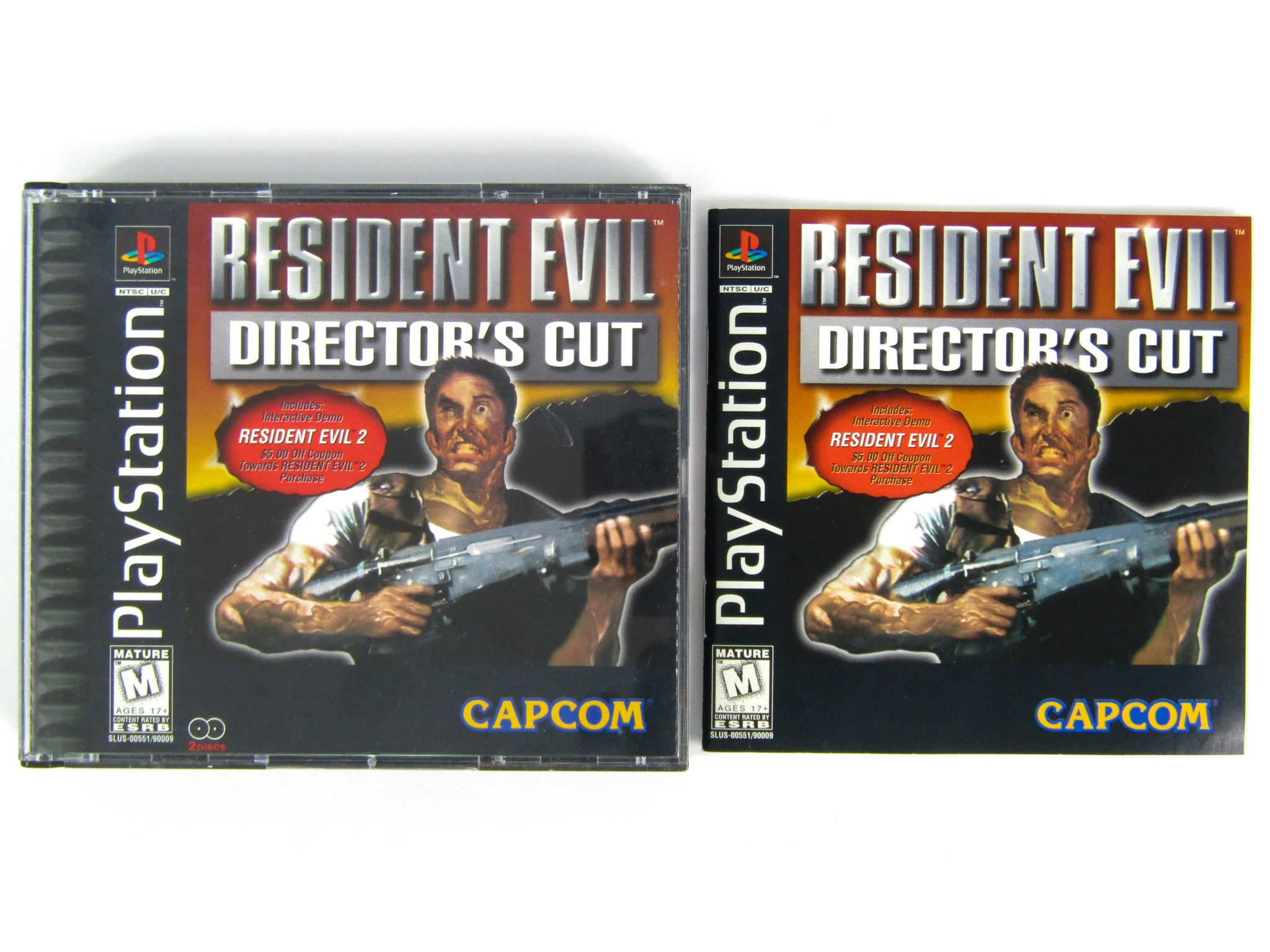 Resident Evil [Director's Cut] [2 Disc] (PlayStation / PS1) - Image 2