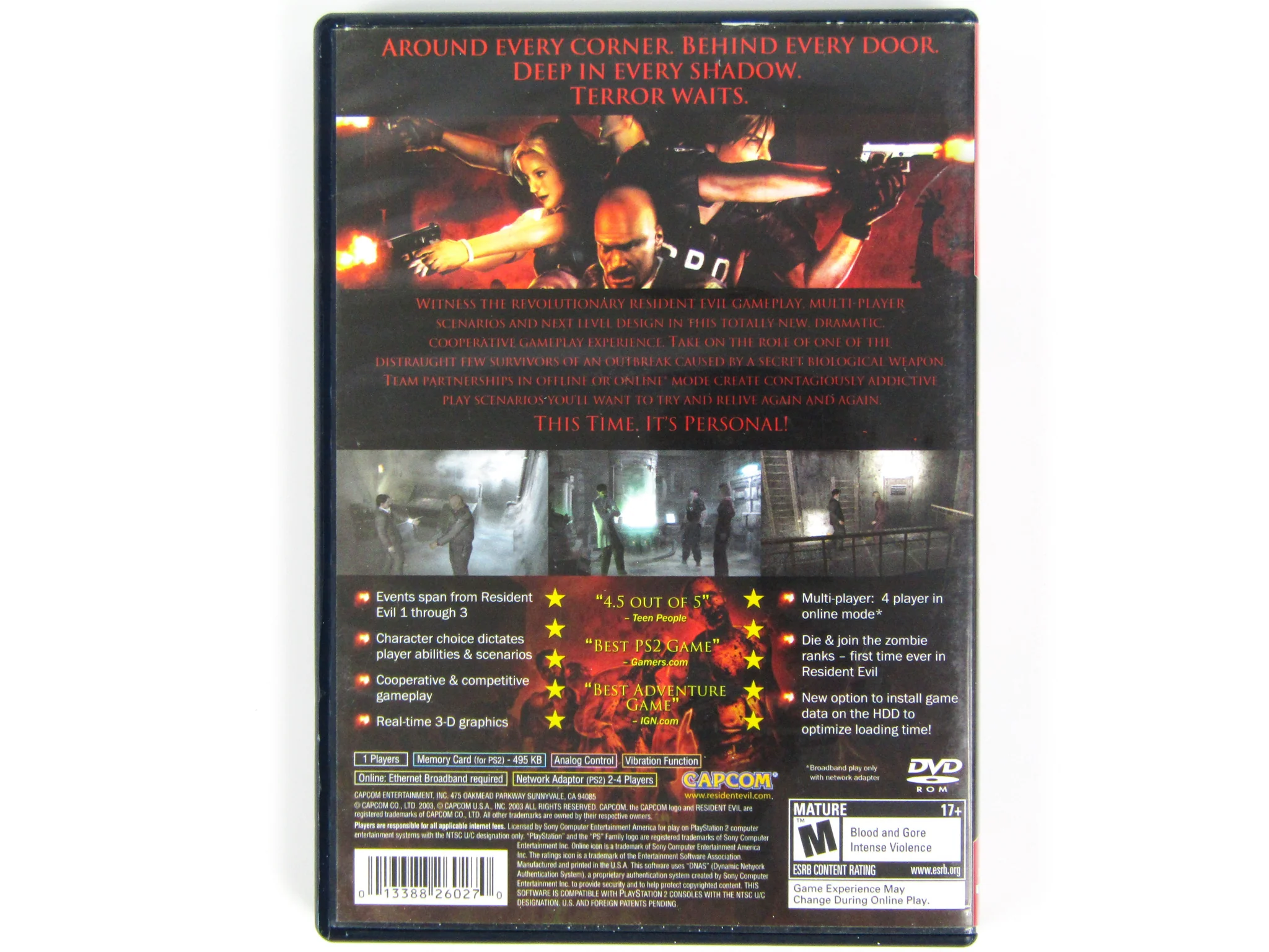 Resident Evil Outbreak [Greatest Hits] (PlayStation 2 / PS2) - Image 3