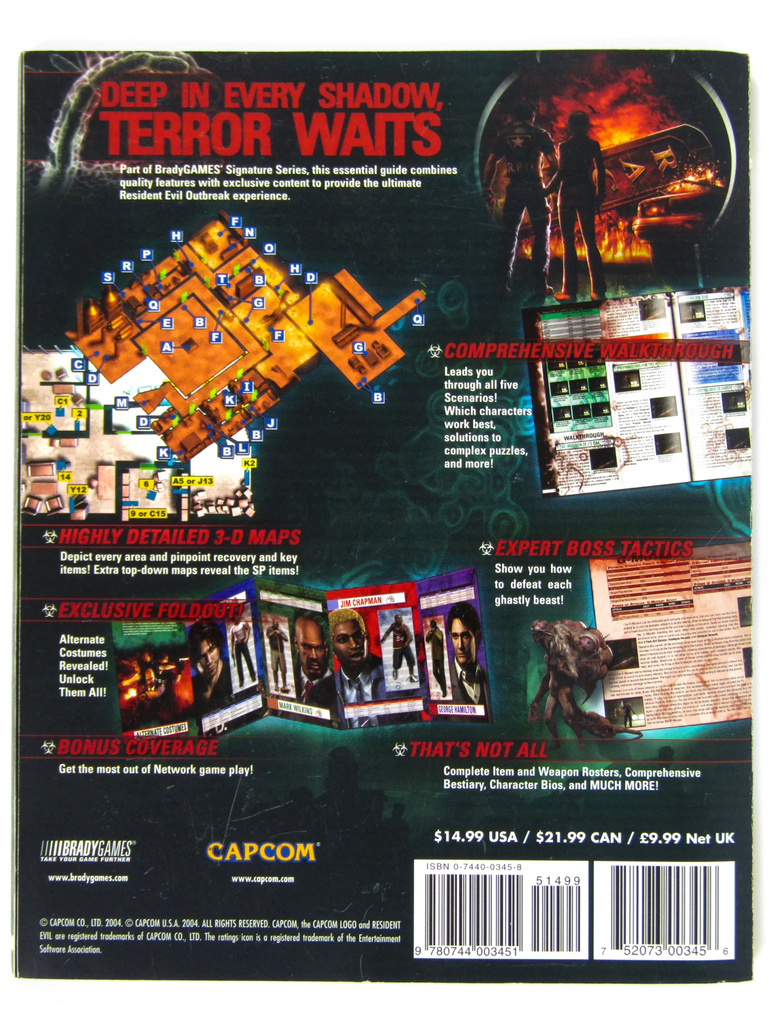Resident Evil Outbreak [Signature Series] [BradyGames] (Game Guide) - Image 2