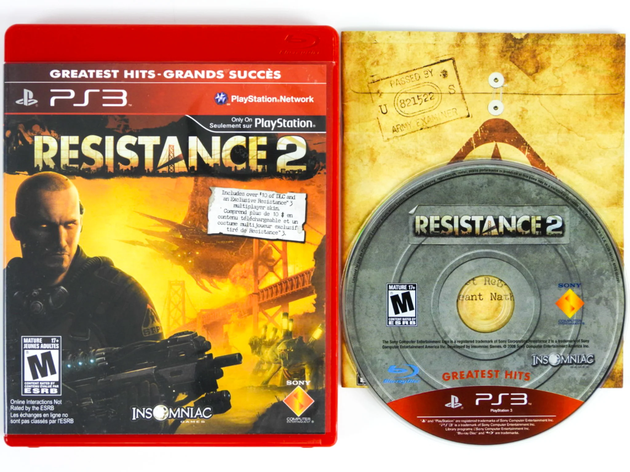 Resistance 2 [Not For Resale] [Greatest Hits] (PlayStation 3 / PS3)