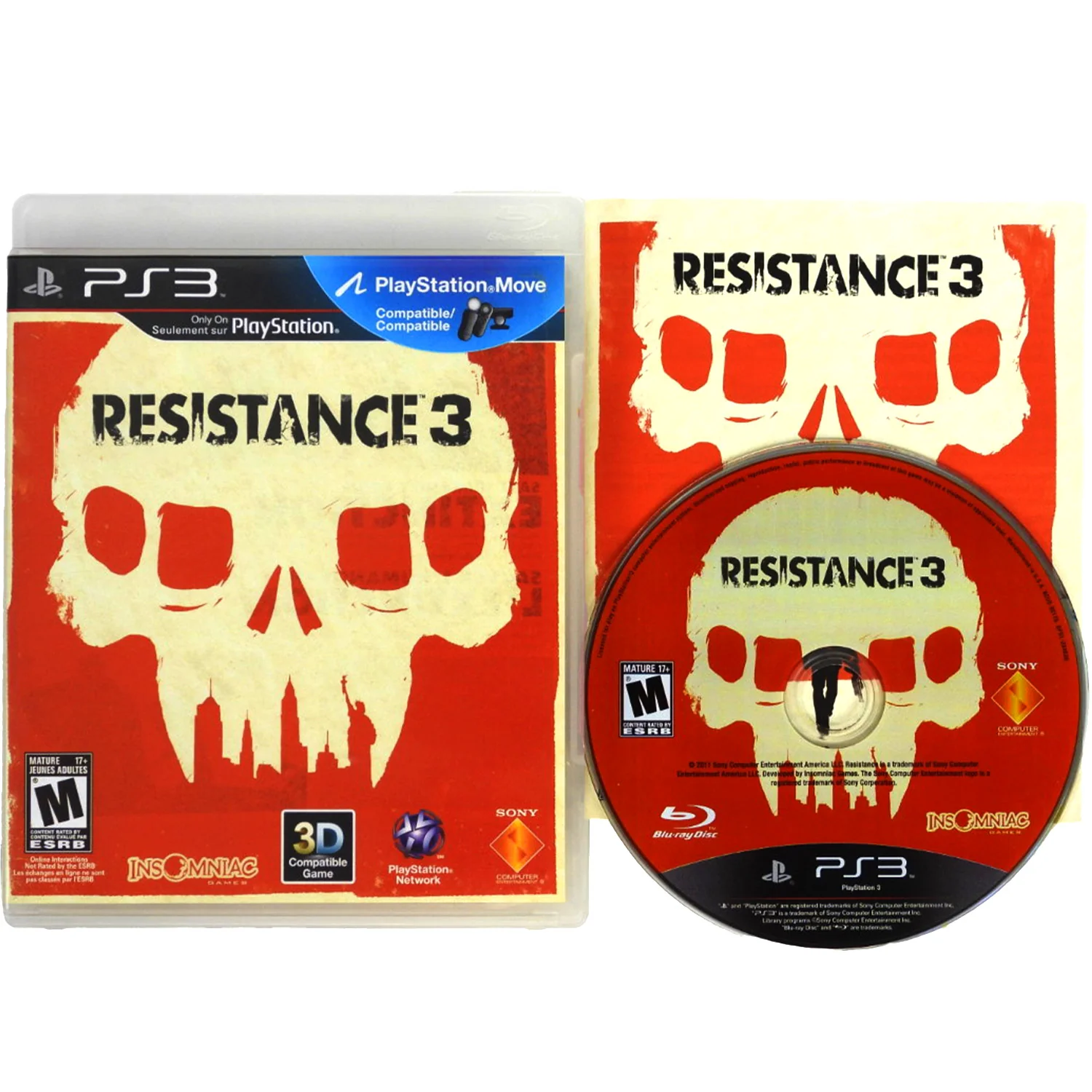 Resistance 3 [Not for Resale] (PlayStation 3 / PS3)