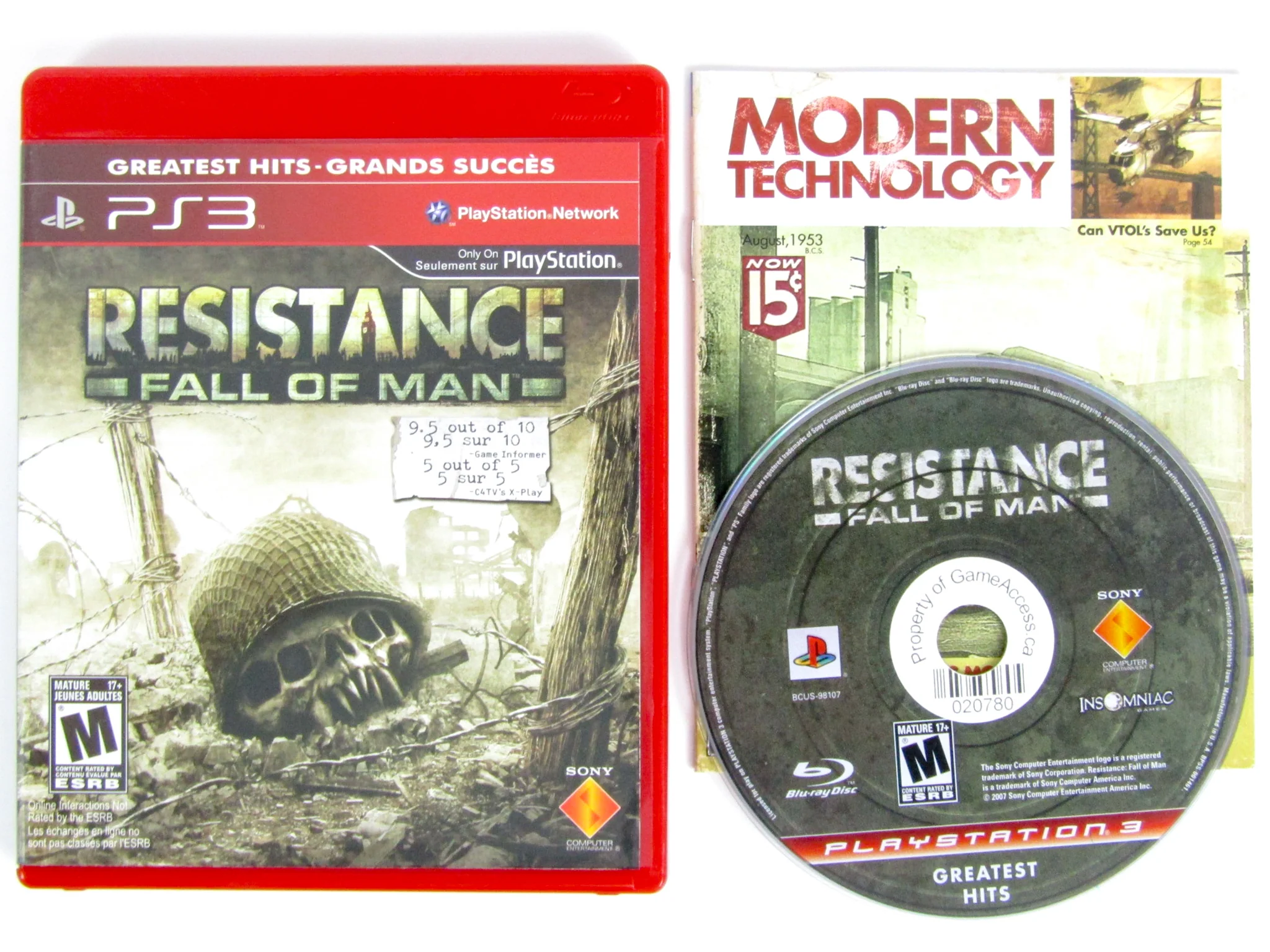 Resistance [Greatest Hits Dual Pack] (PlayStation 3 / PS3) - Image 5