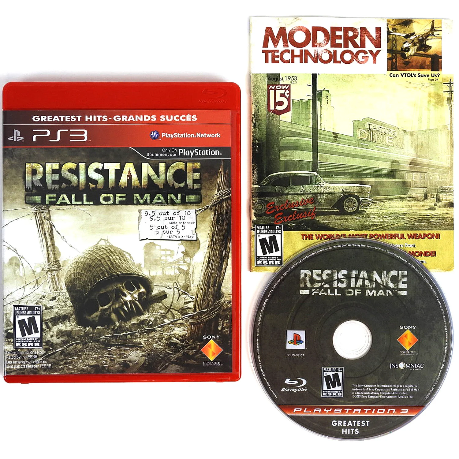 Resistance Trilogy Collection (PlayStation 3 / PS3) - Image 3