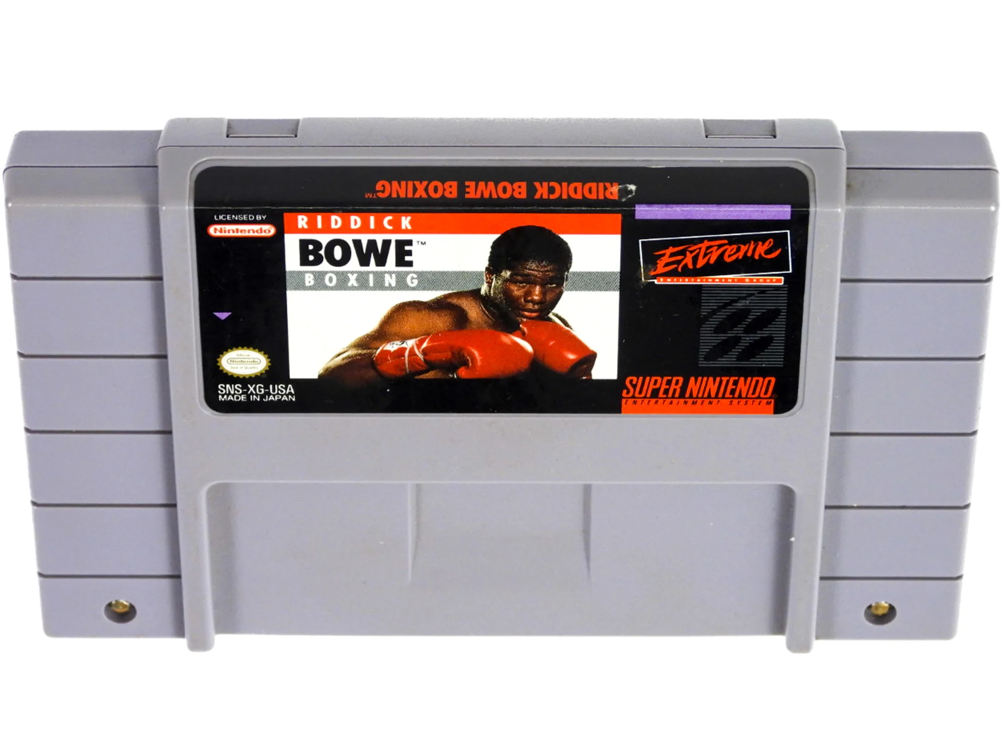 Riddick Bowe Boxing (Super Nintendo / SNES) - Image 3