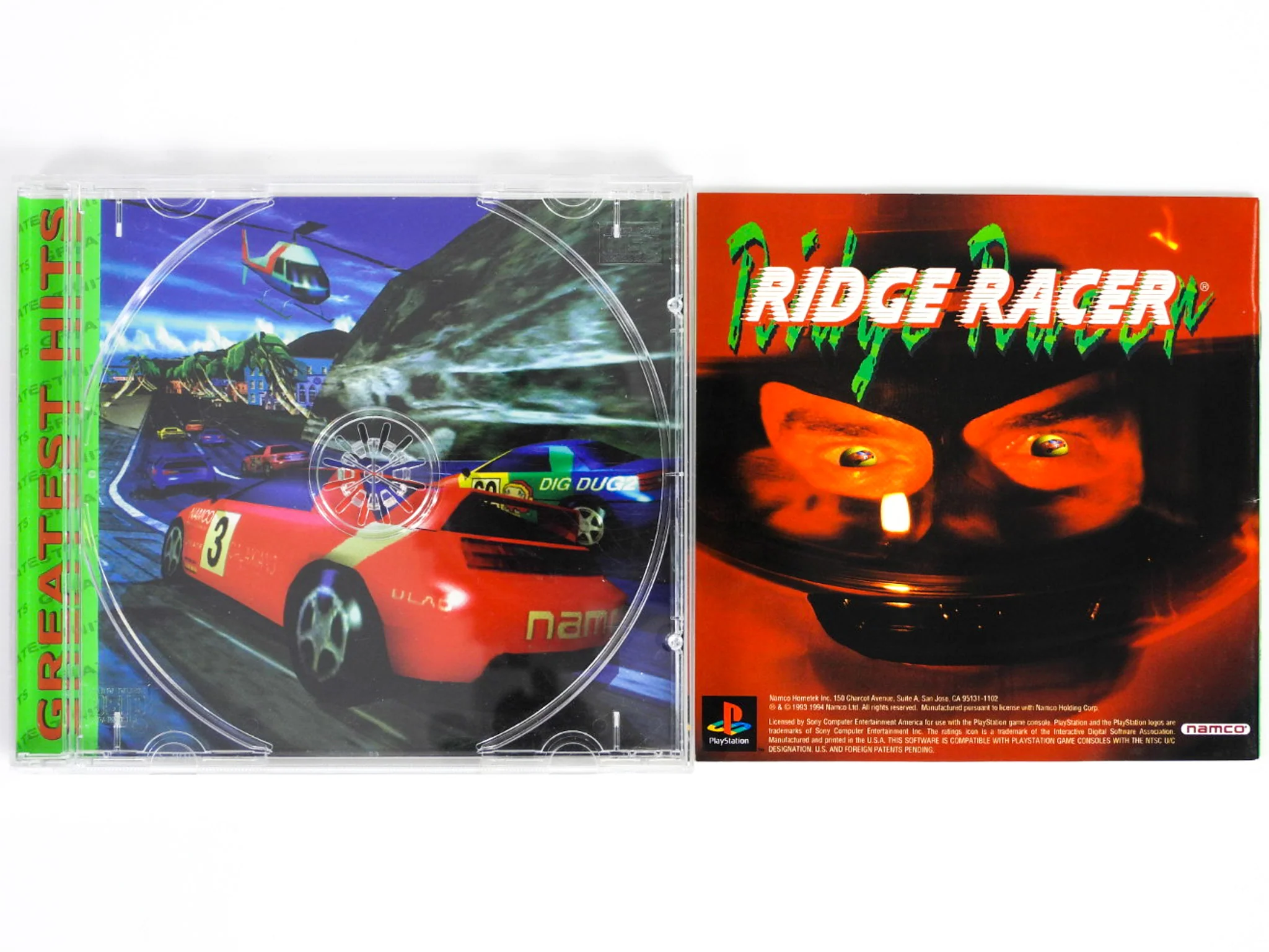 Ridge Racer [Greatest Hits] (PlayStation / PS1) - Image 3