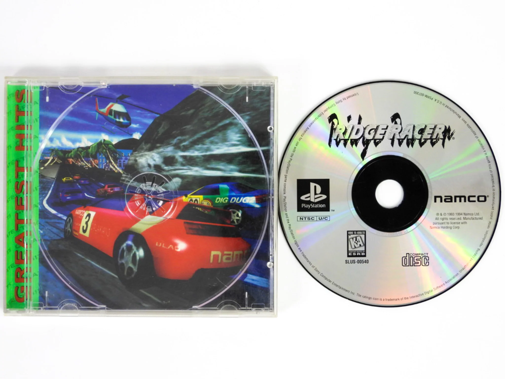 Ridge Racer [Greatest Hits] (PlayStation / PS1) - Image 4