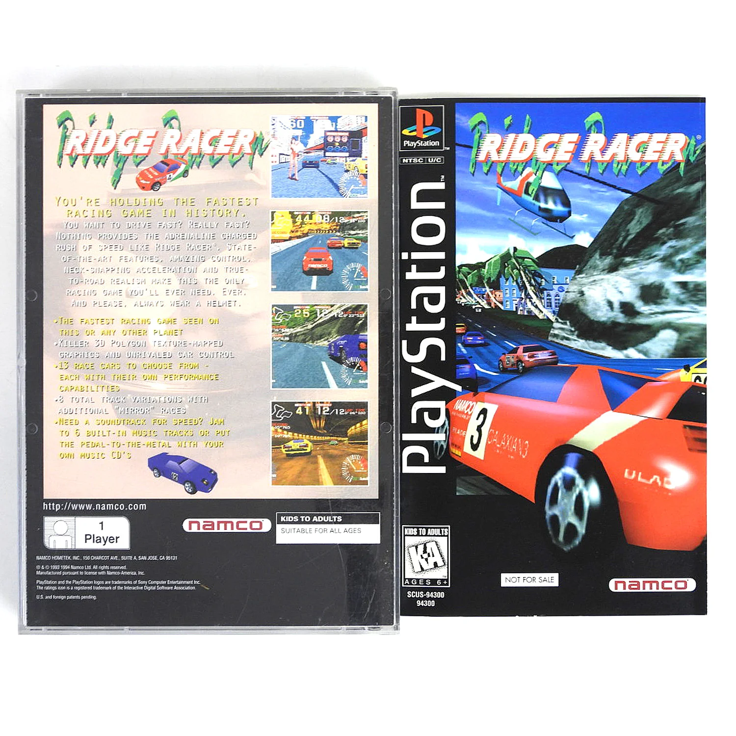 Ridge Racer [Not For Sale] [Long Box] (PlayStation / PS1) - Image 5