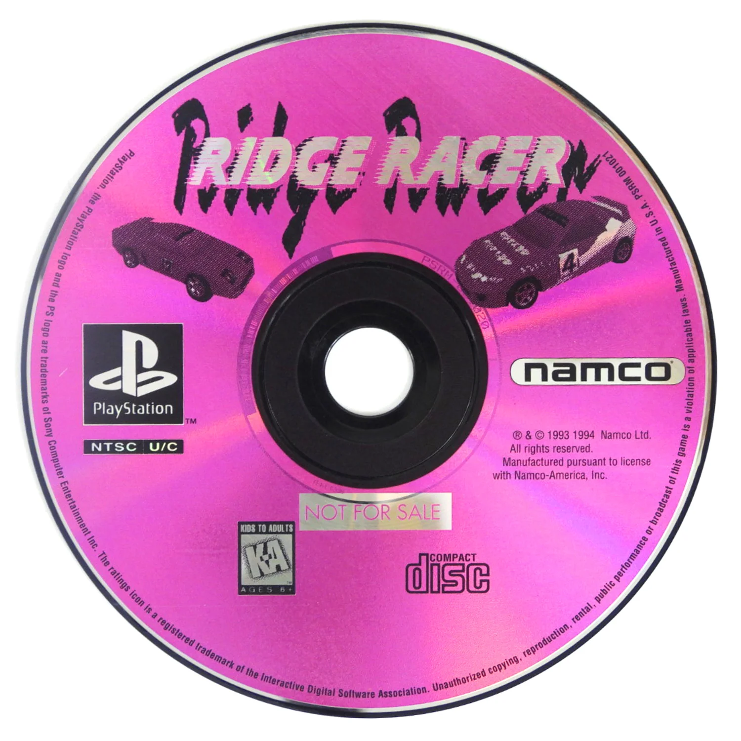 Ridge Racer [Not For Sale] [Long Box] (PlayStation / PS1) - Image 7
