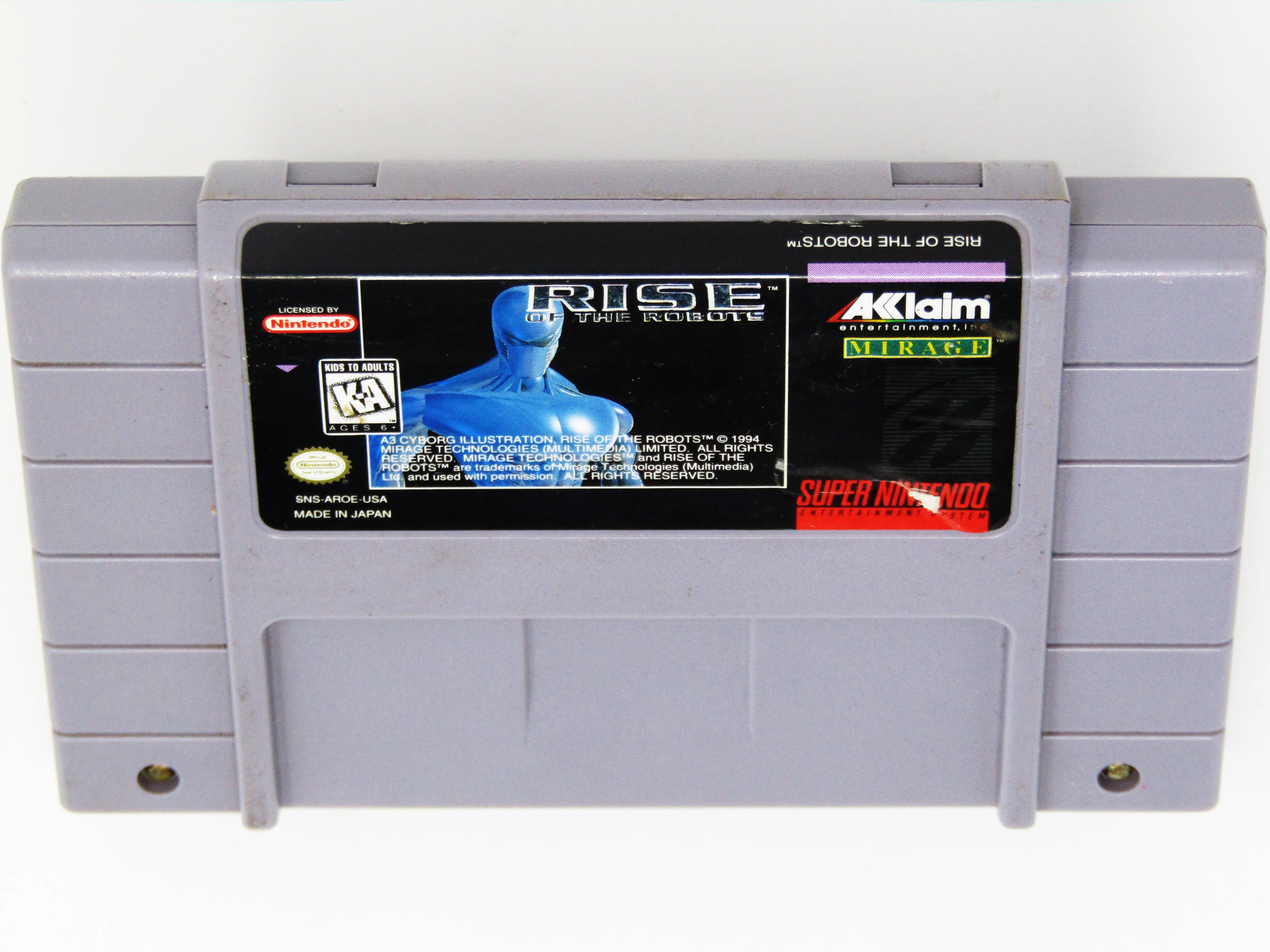 Rise of the Robots (Super Nintendo / SNES) - Image 5