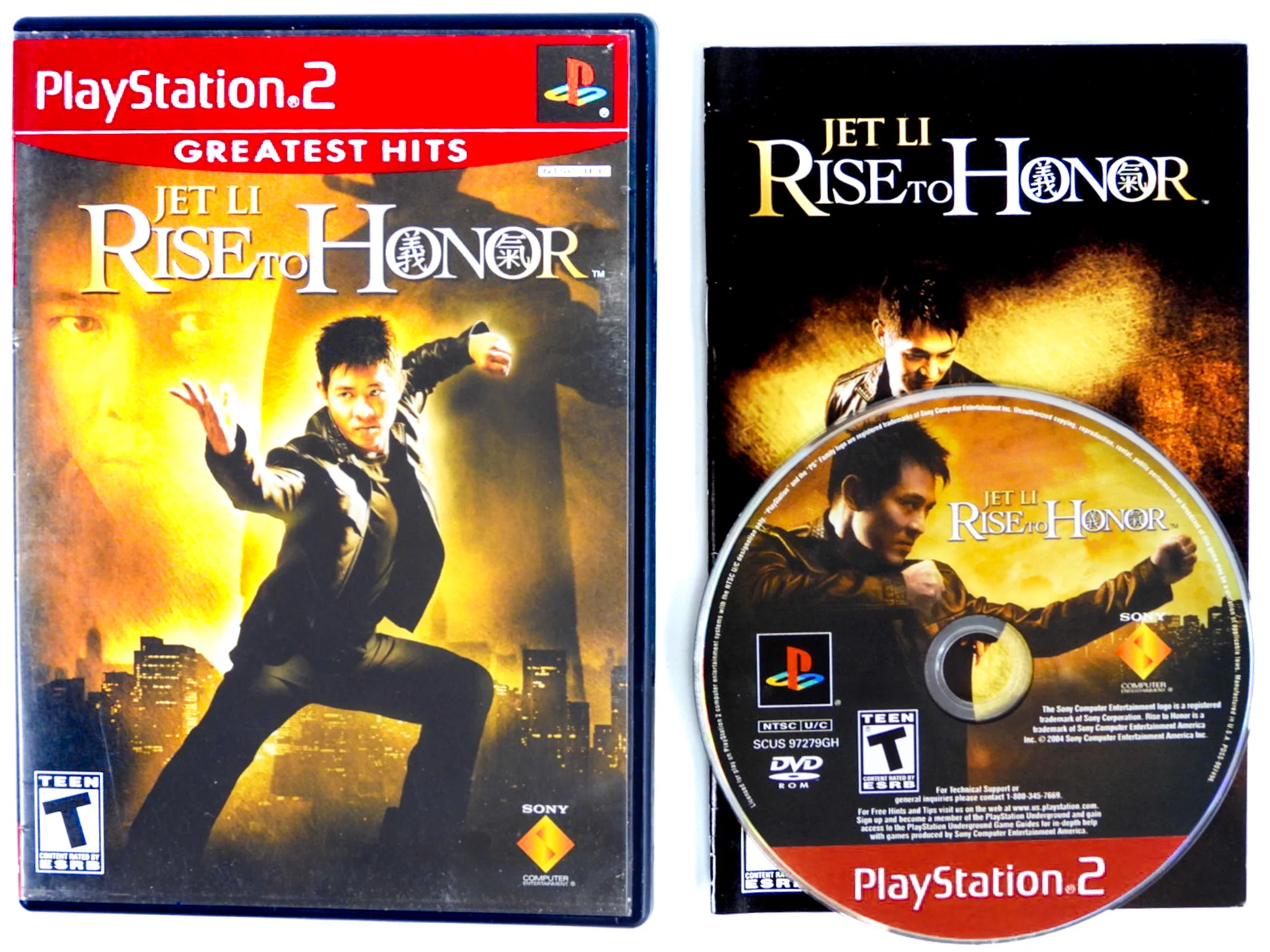 Rise to Honor [Greatest Hits] (PlayStation 2 / PS2)
