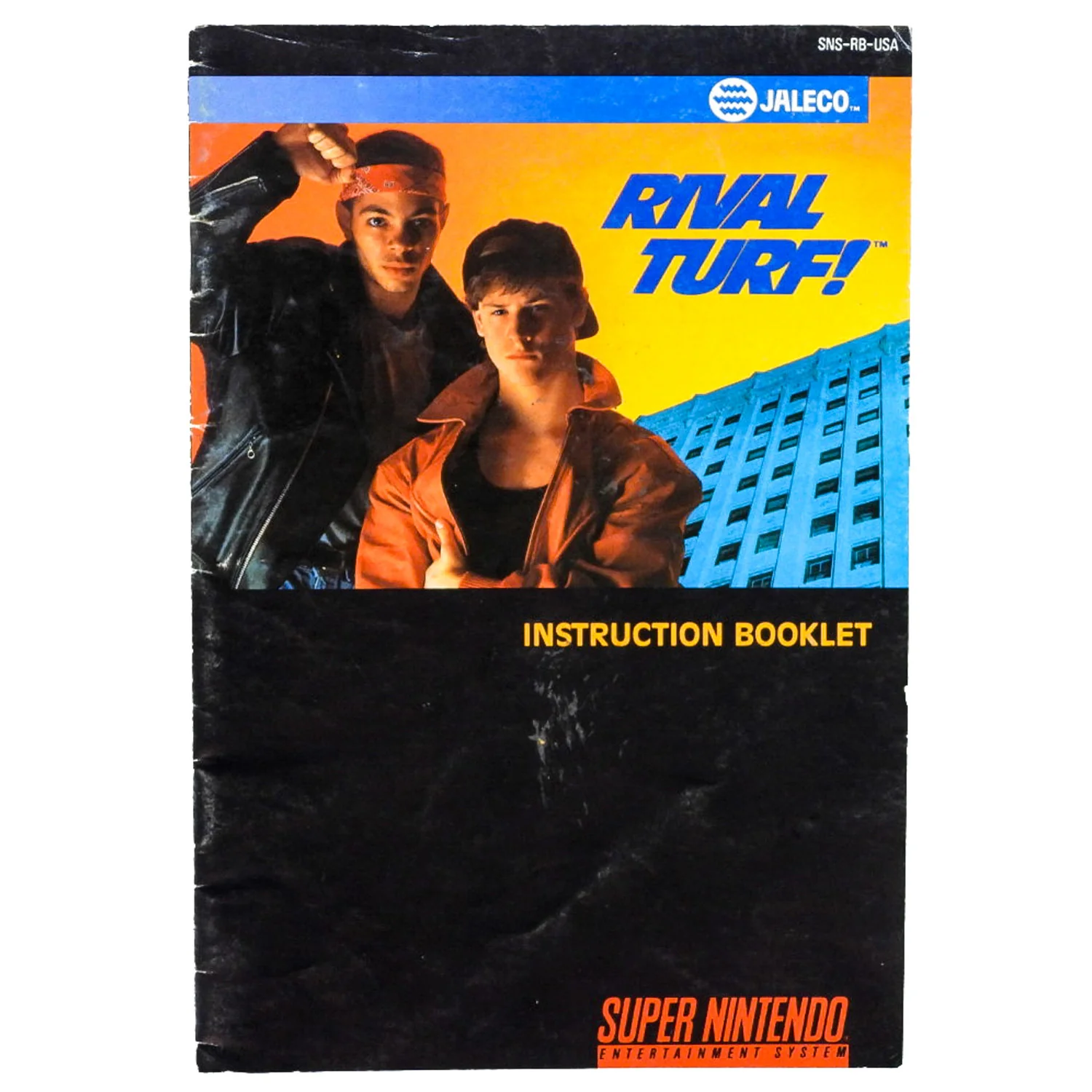 Rival Turf [Manual] (Super Nintendo / SNES)