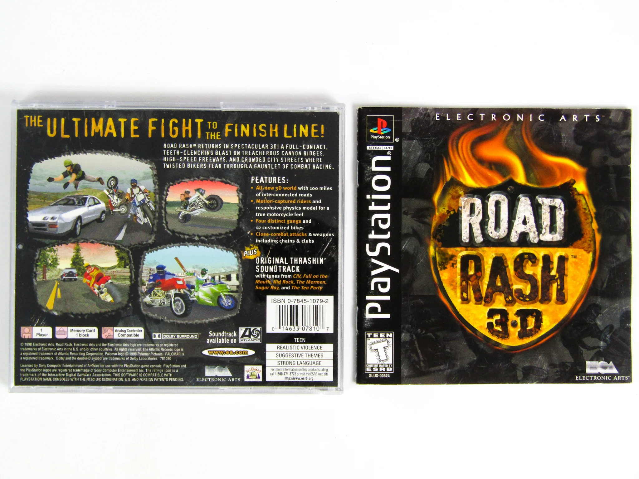 Road Rash 3D (PlayStation / PS1) - Image 2