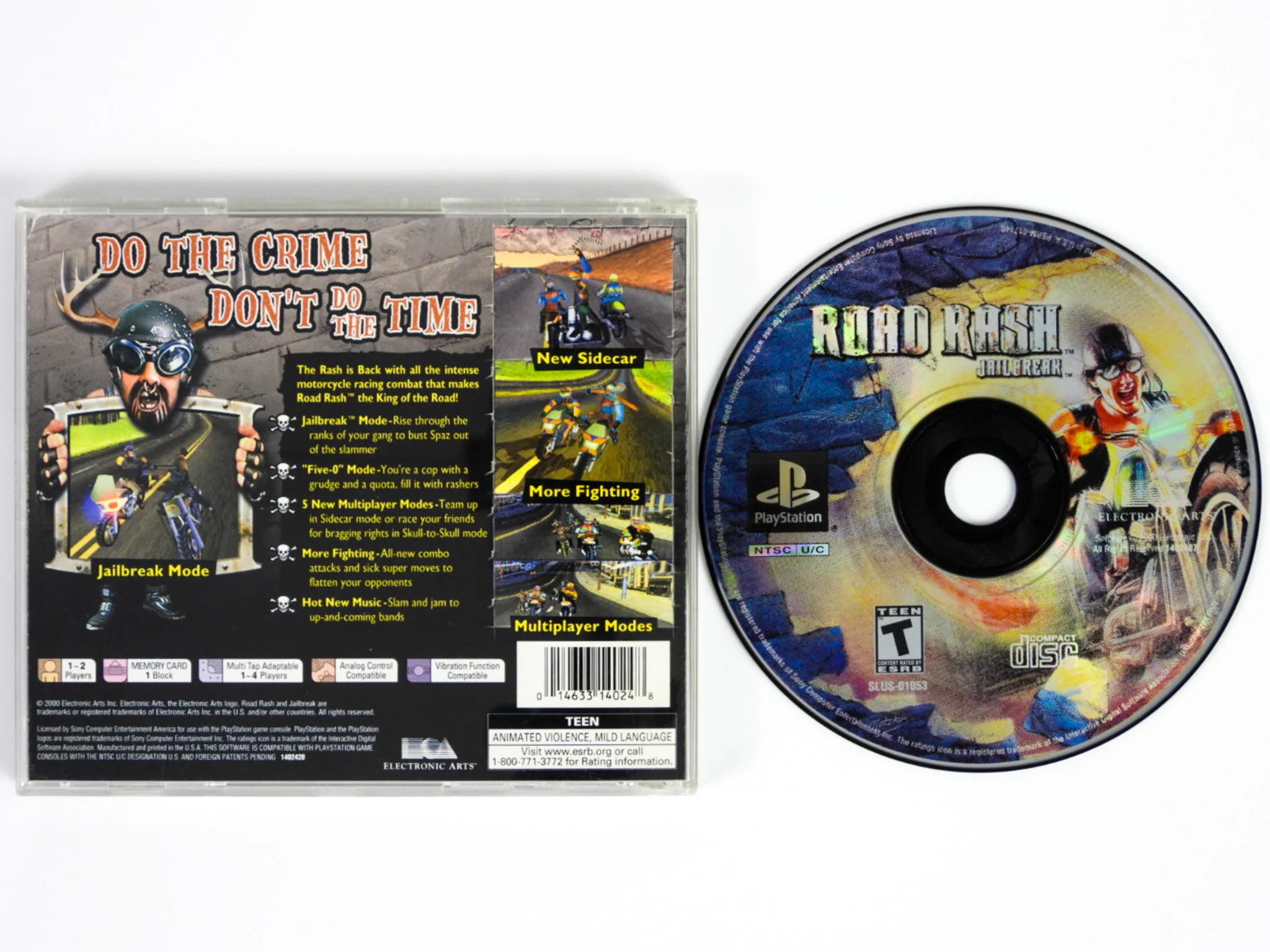 Road Rash: Jailbreak (PlayStation / PS1) - Image 4