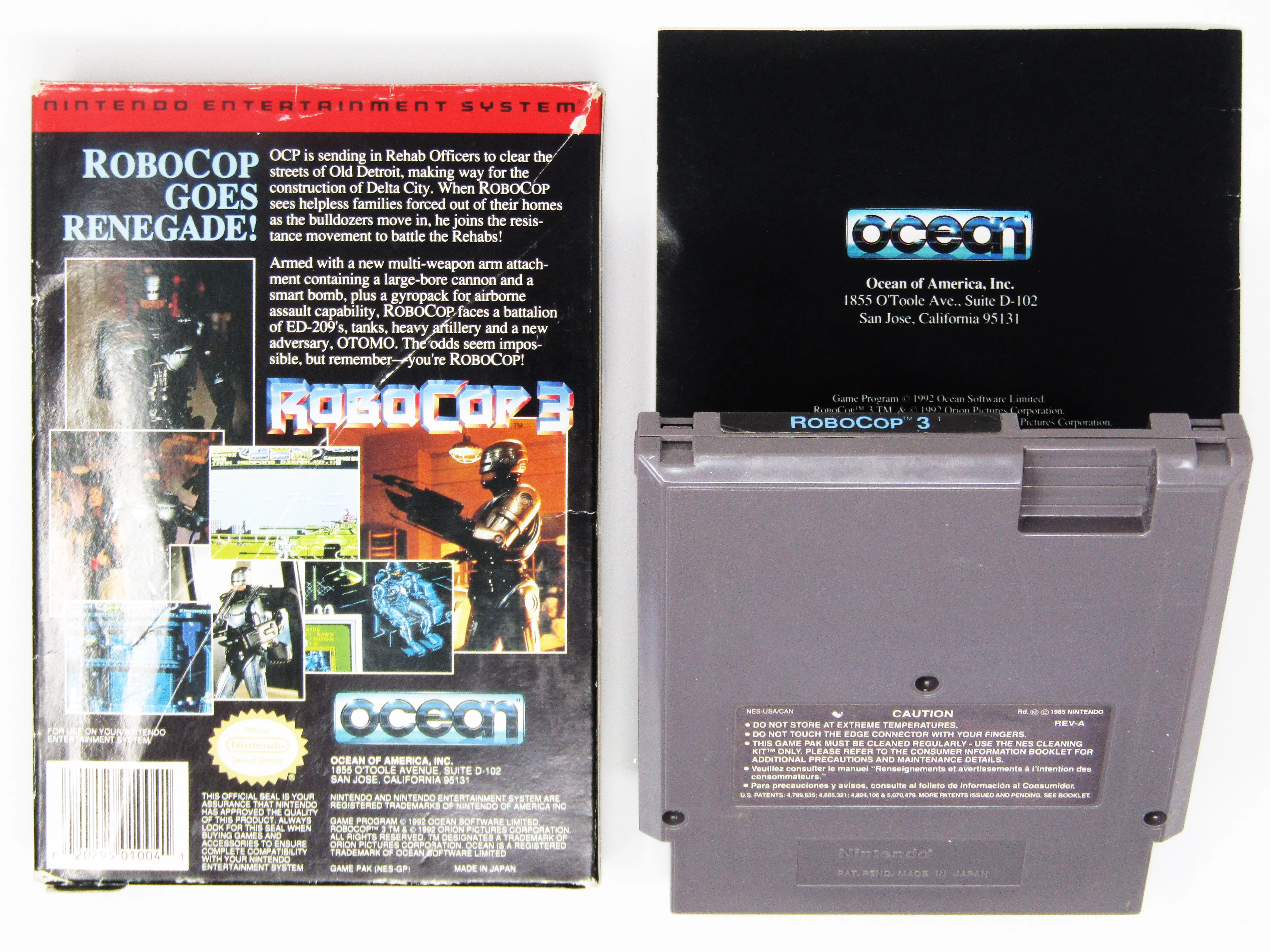 RoboCop 3 (Nintendo / NES) - Image 2