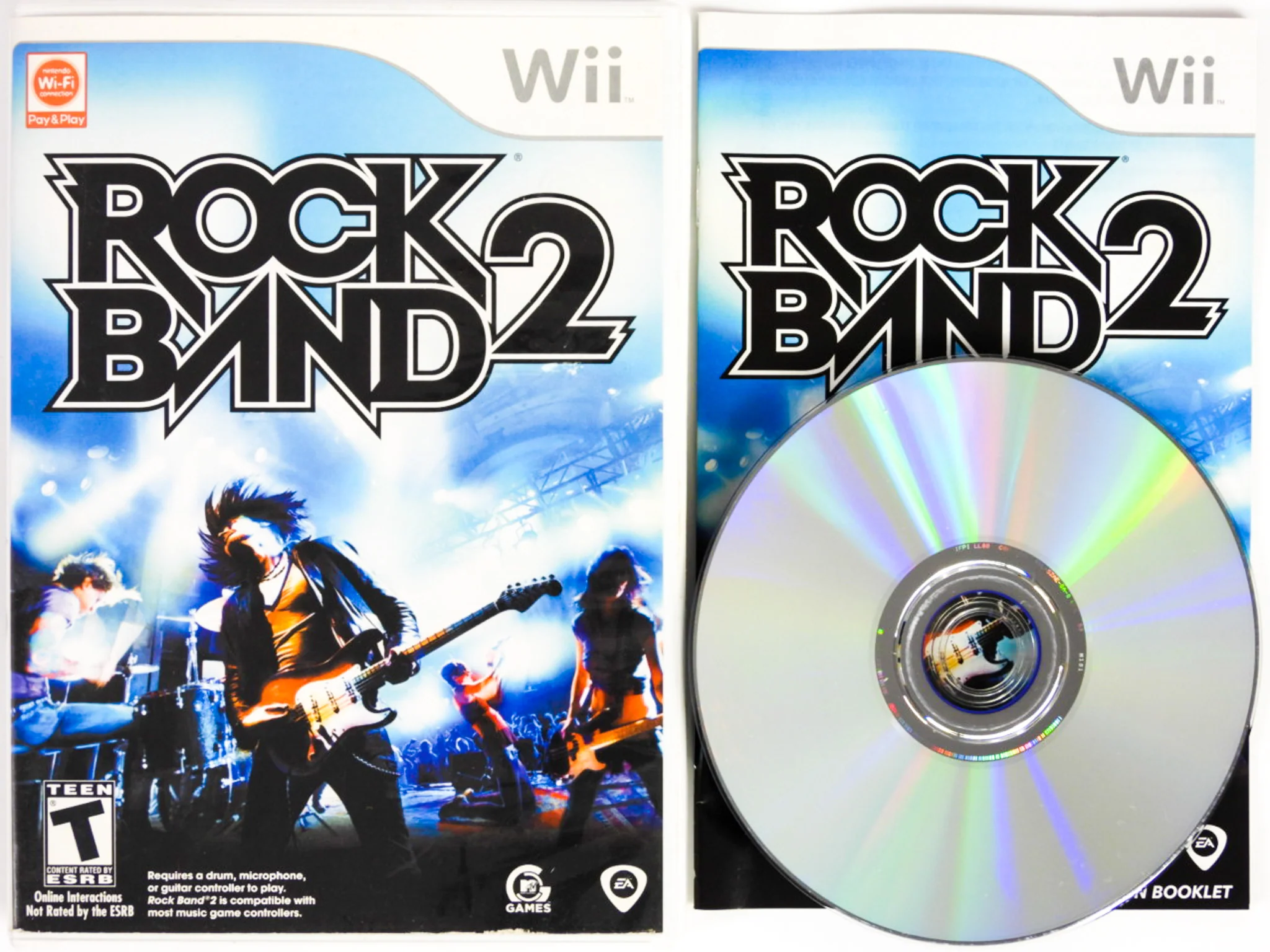 Rock Band 2 [Game Only] (Nintendo Wii) - Image 2