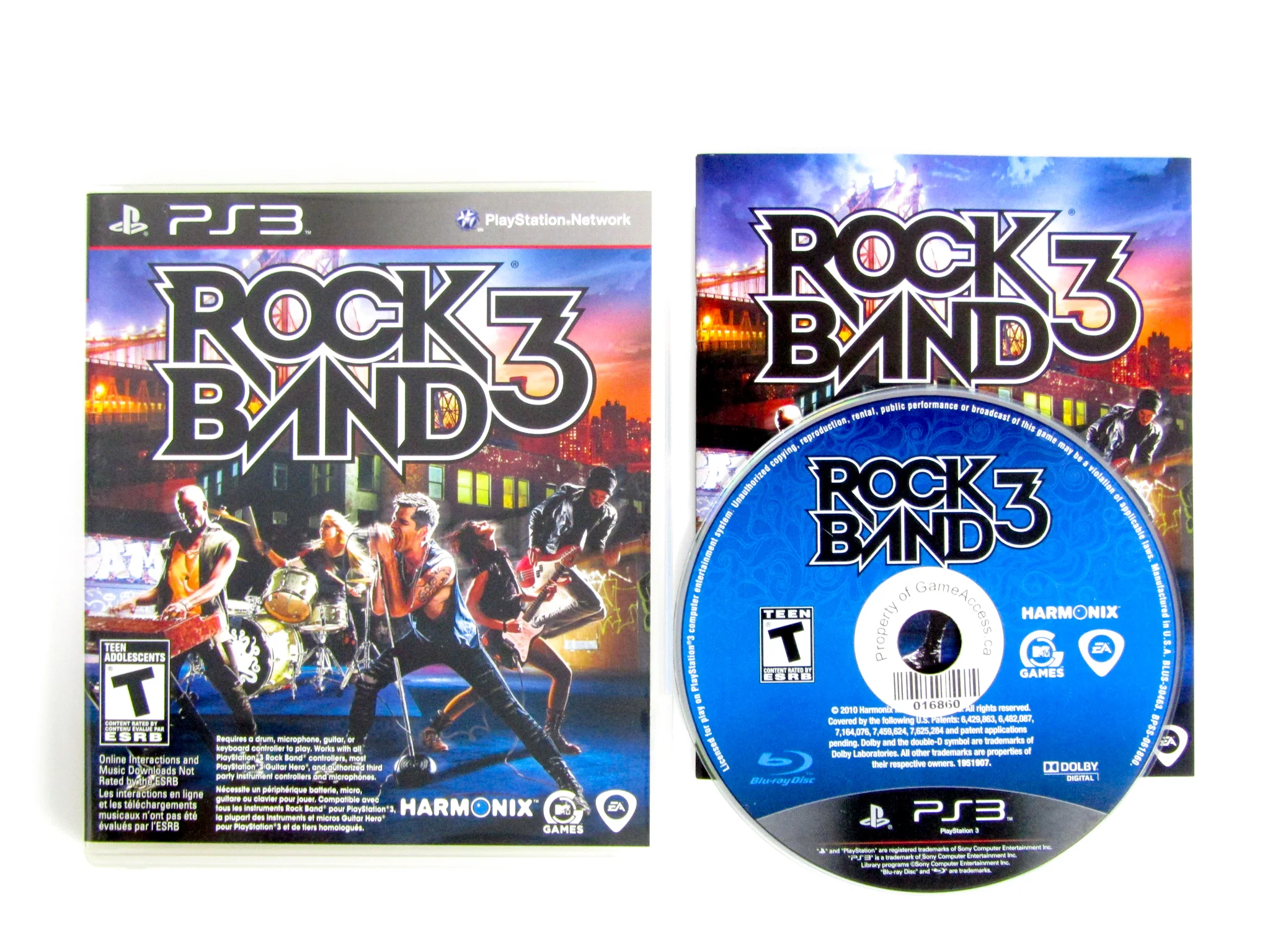 Rock Band 3 [Game Only] (PlayStation 3 / PS3) - Image 2