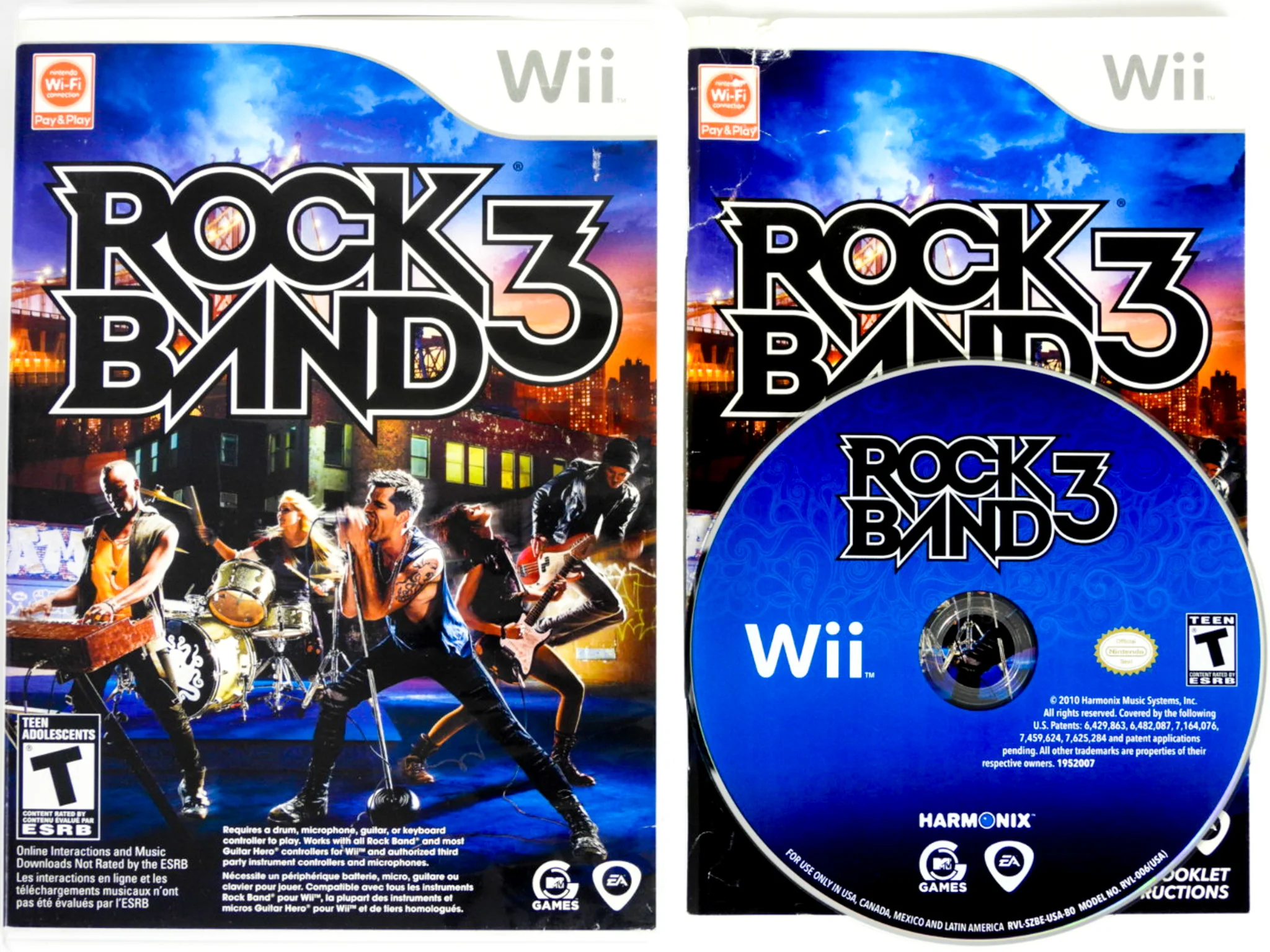 Rock Band 3 [Game Only] (Nintendo Wii) - Image 2