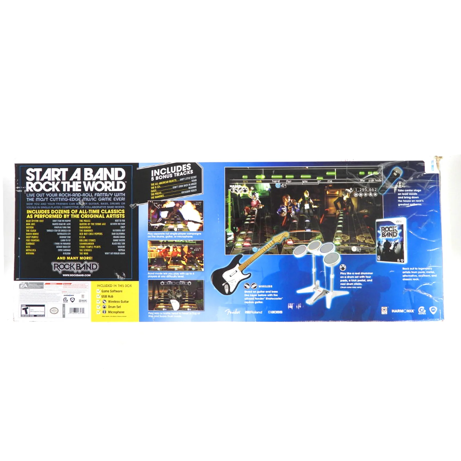 Rock Band [Special Edition] (Nintendo Wii) - Image 4