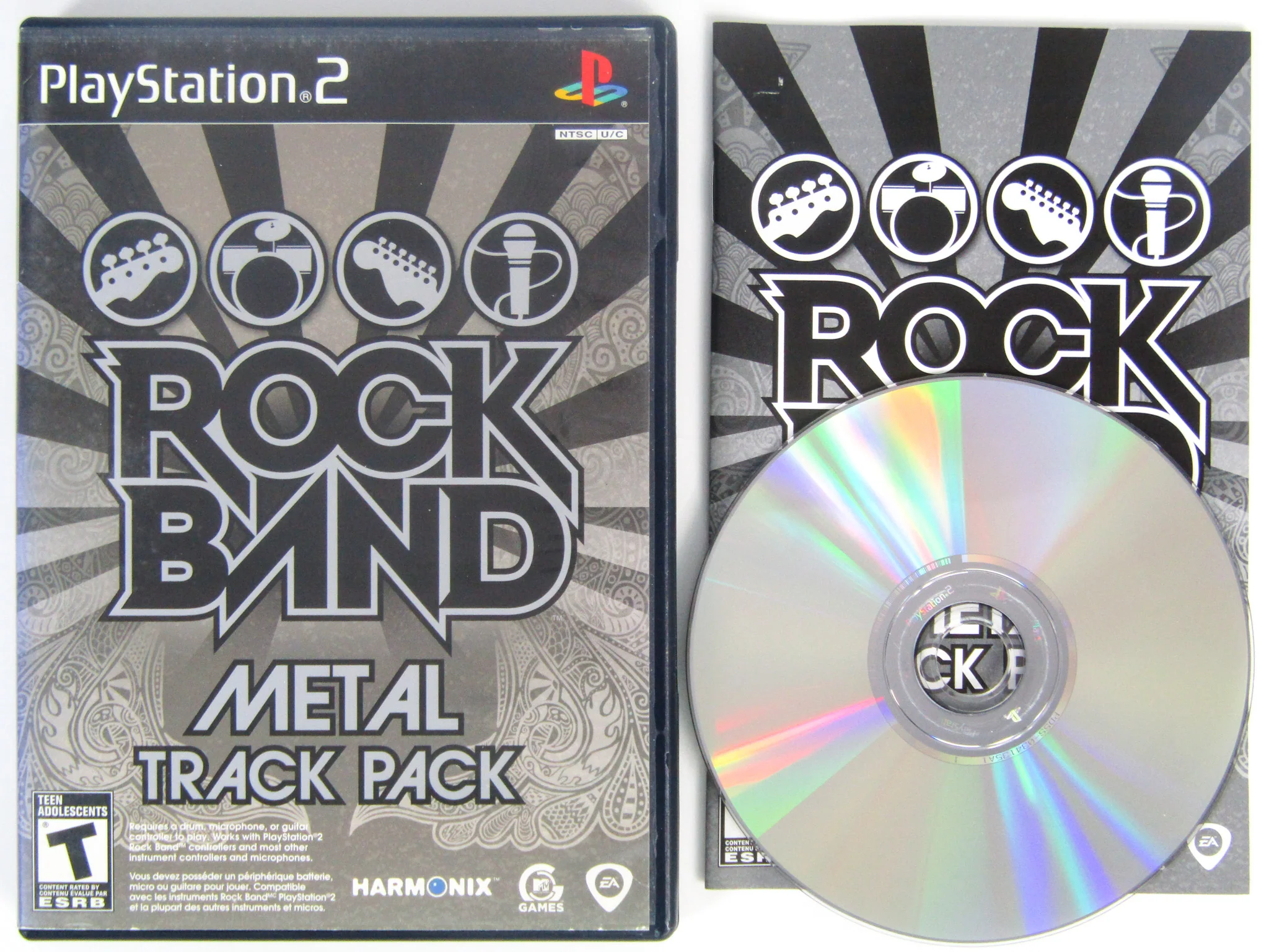 Rock Band Track Pack: Metal (PlayStation 2 / PS2) - Image 2