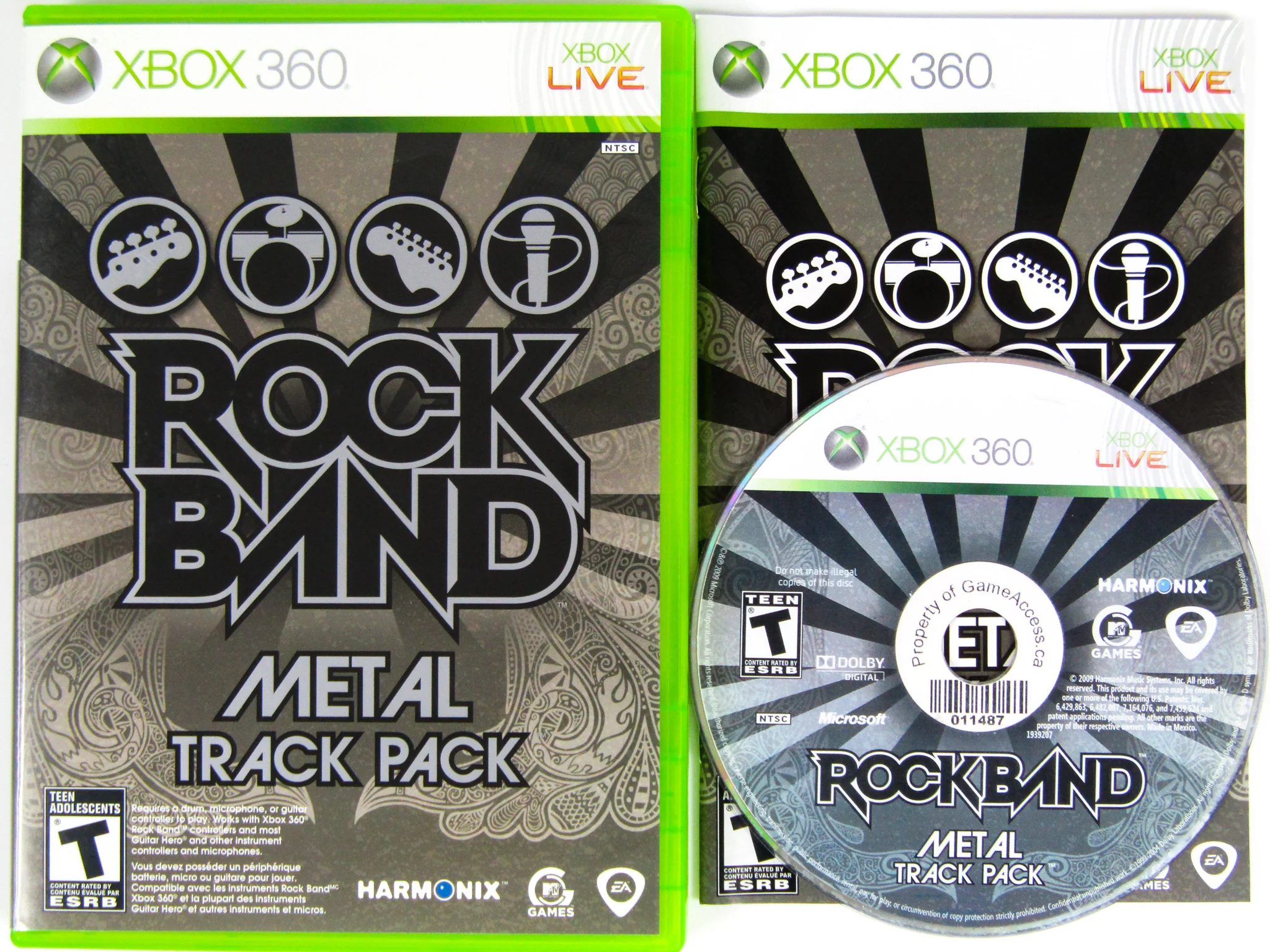 Rock Band Track Pack: Metal (Xbox 360) - Image 2