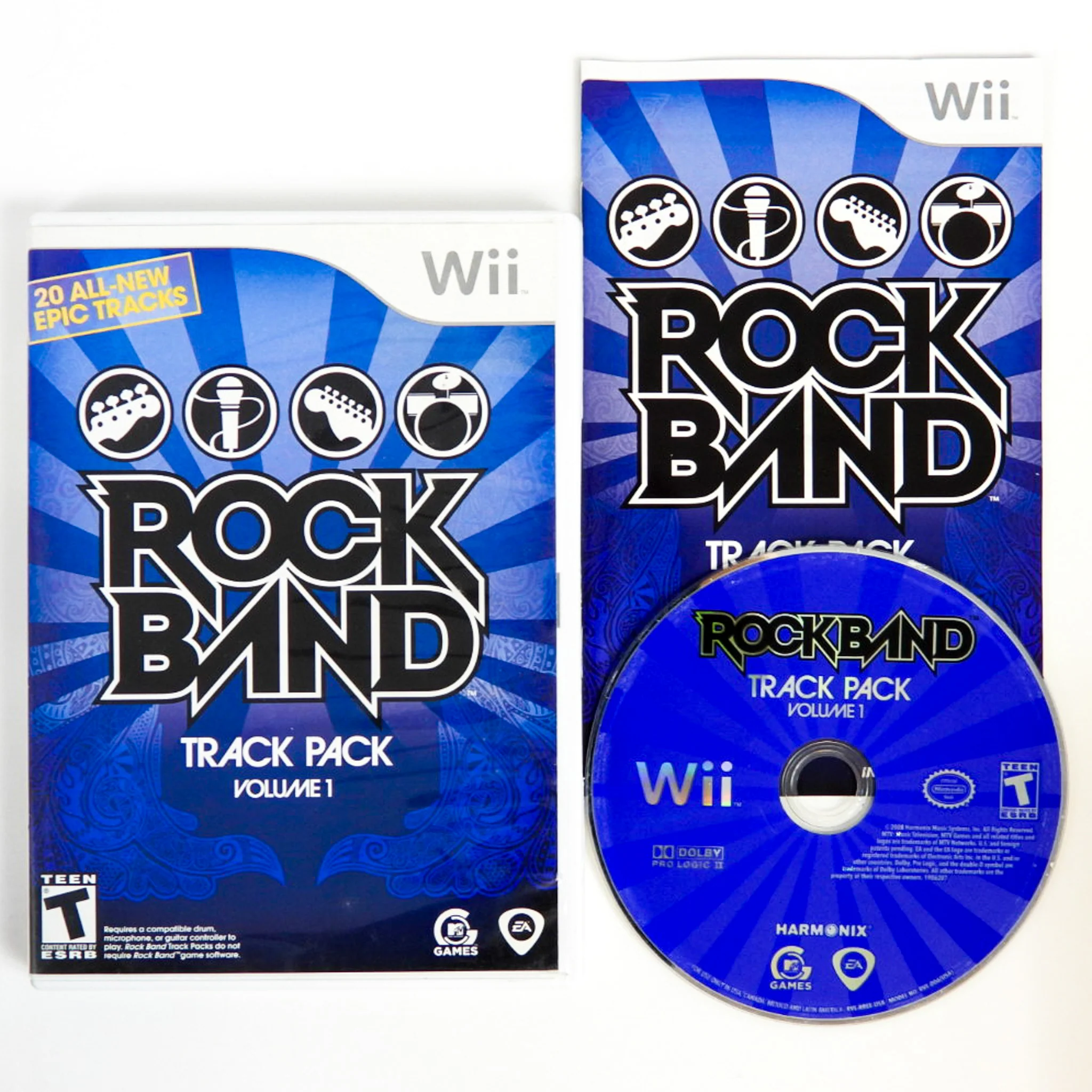 Rock Band Track Pack Vol. 1 (Nintendo Wii) - Image 2