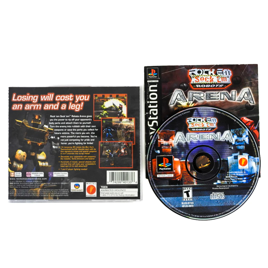 Rock Em Sock Em Robots Arena (PlayStation / PS1) - Image 4