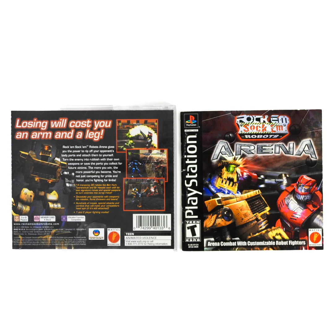 Rock Em Sock Em Robots Arena (PlayStation / PS1) - Image 5