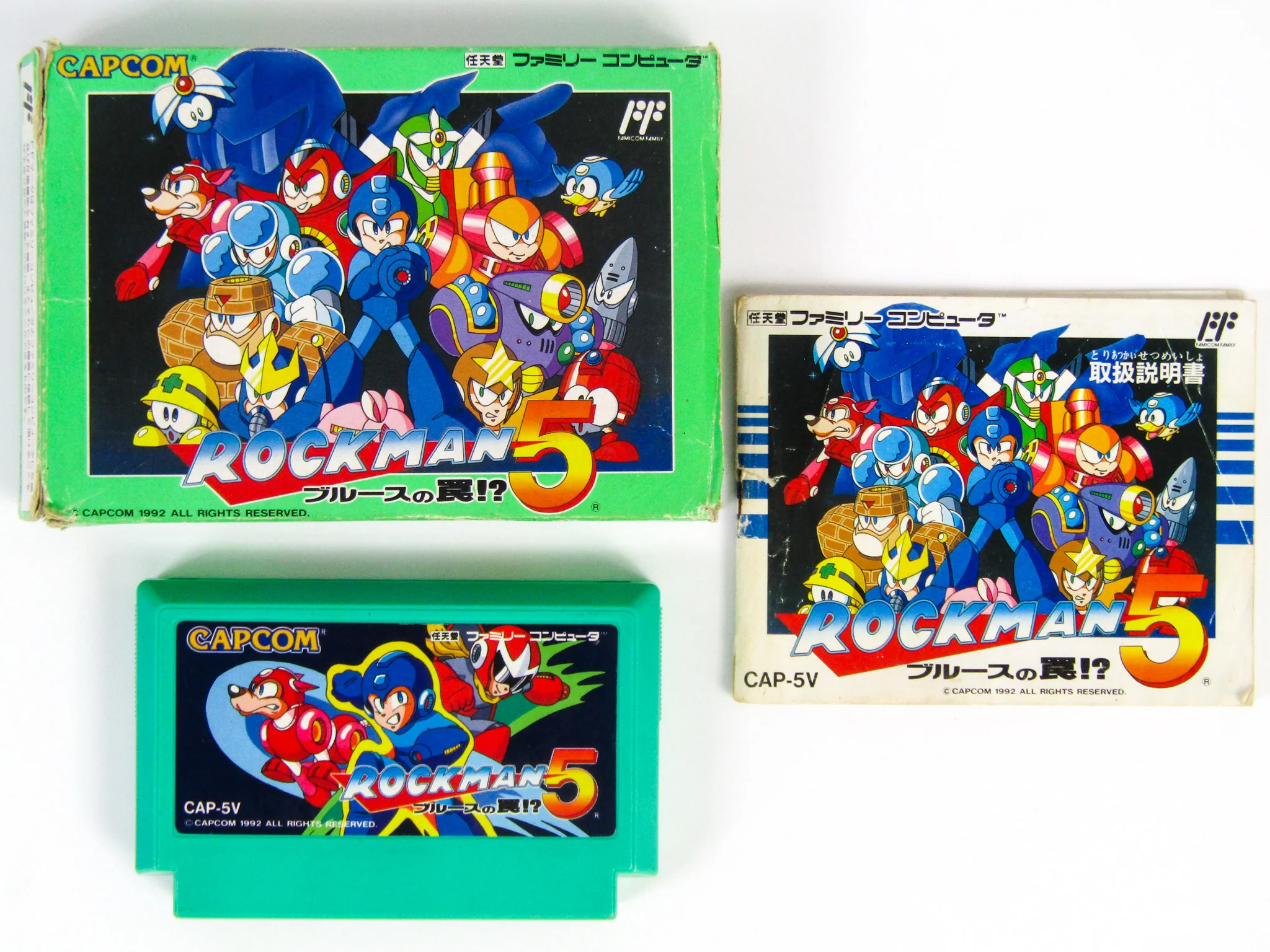 RockMan 5 [JP Import] (Nintendo Famicom)