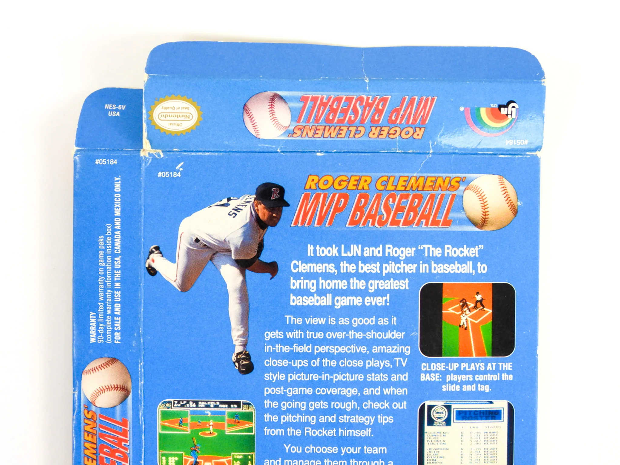 Roger Clemens' MVP Baseball [Box] (Nintendo / NES) - Image 5