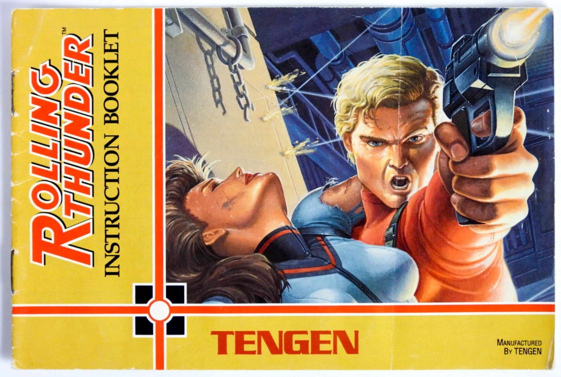 Rolling Thunder [Tengen] [Manual] (Nintendo / NES) - Image 3