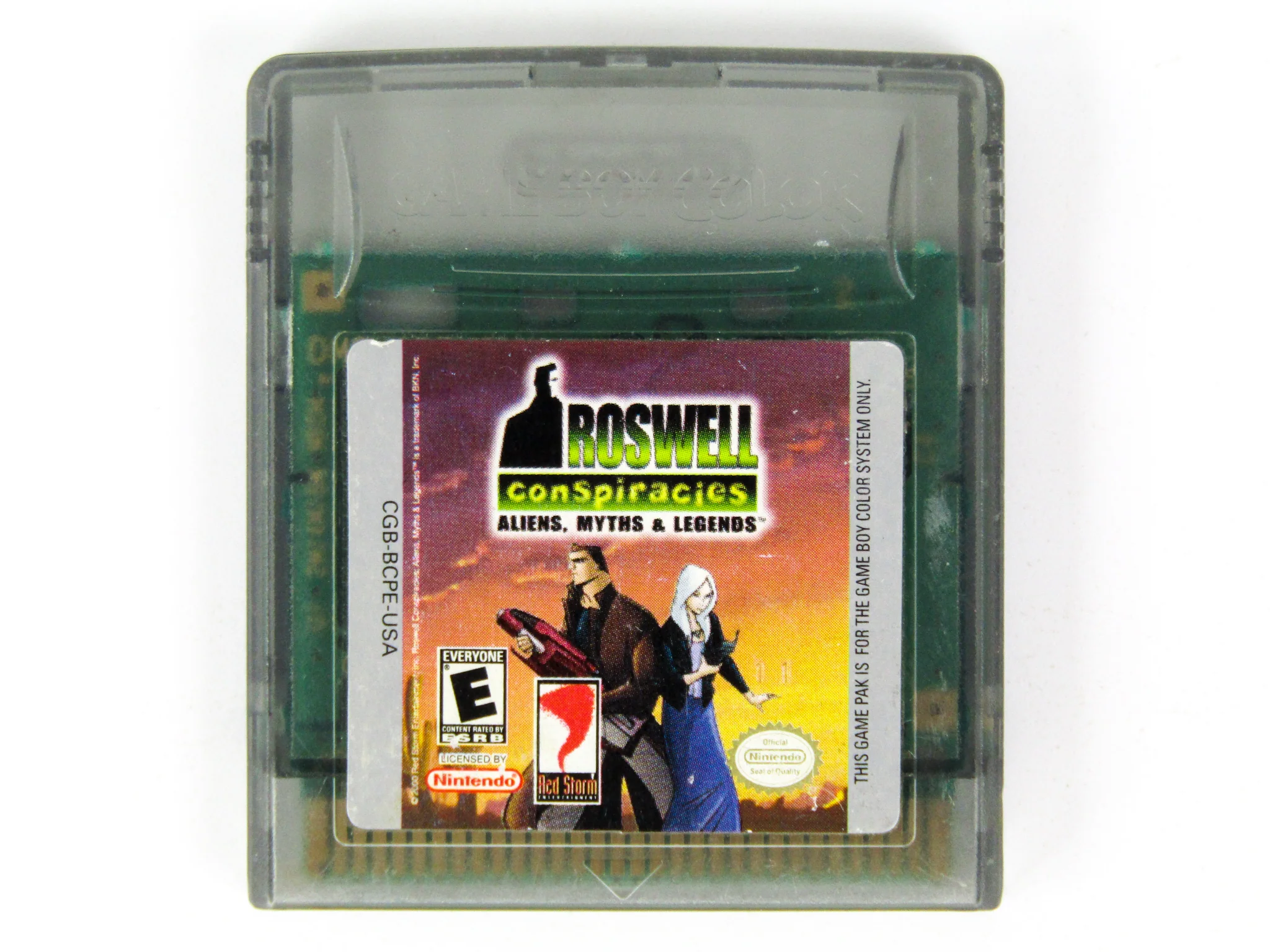 Roswell Conspiracies Aliens Myths Legends (Nintendo Game Boy Color / GBC)