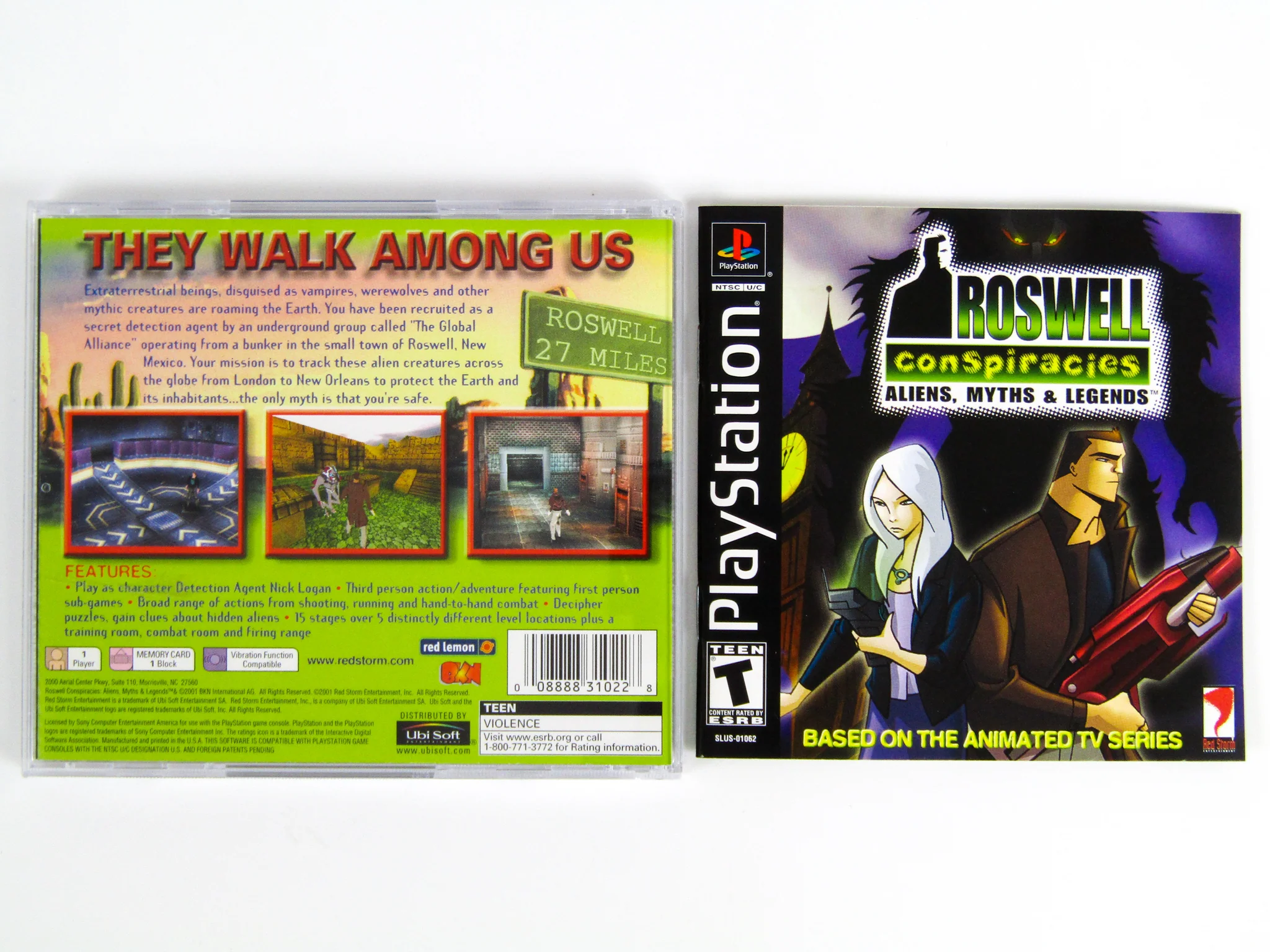 Roswell Conspiracies (PlayStation / PS1) - Image 2