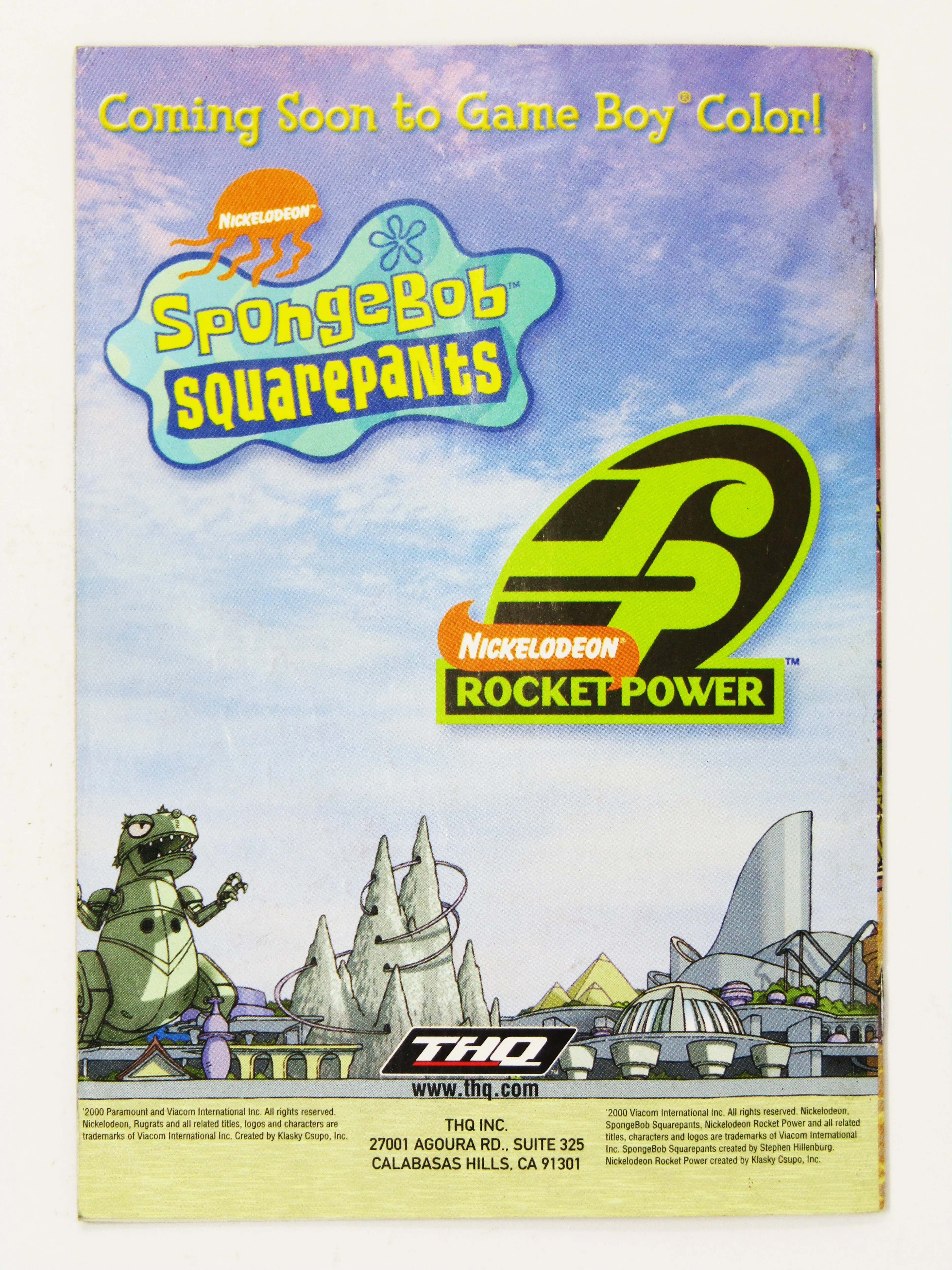 Rugrats in Paris [Manual] (Nintendo 64 / N64) - Image 2